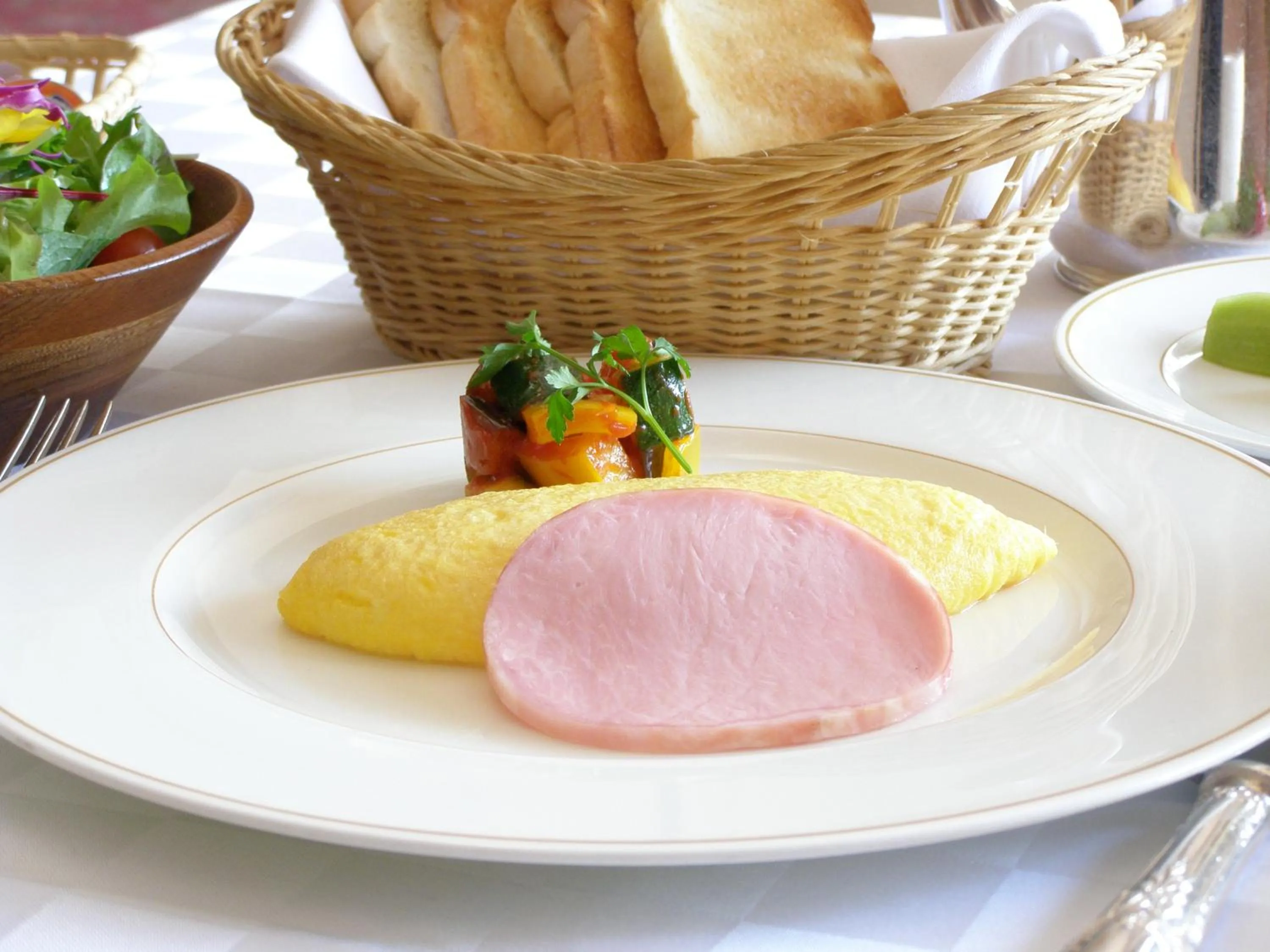 American breakfast in Hotel Marroad Karuizawa