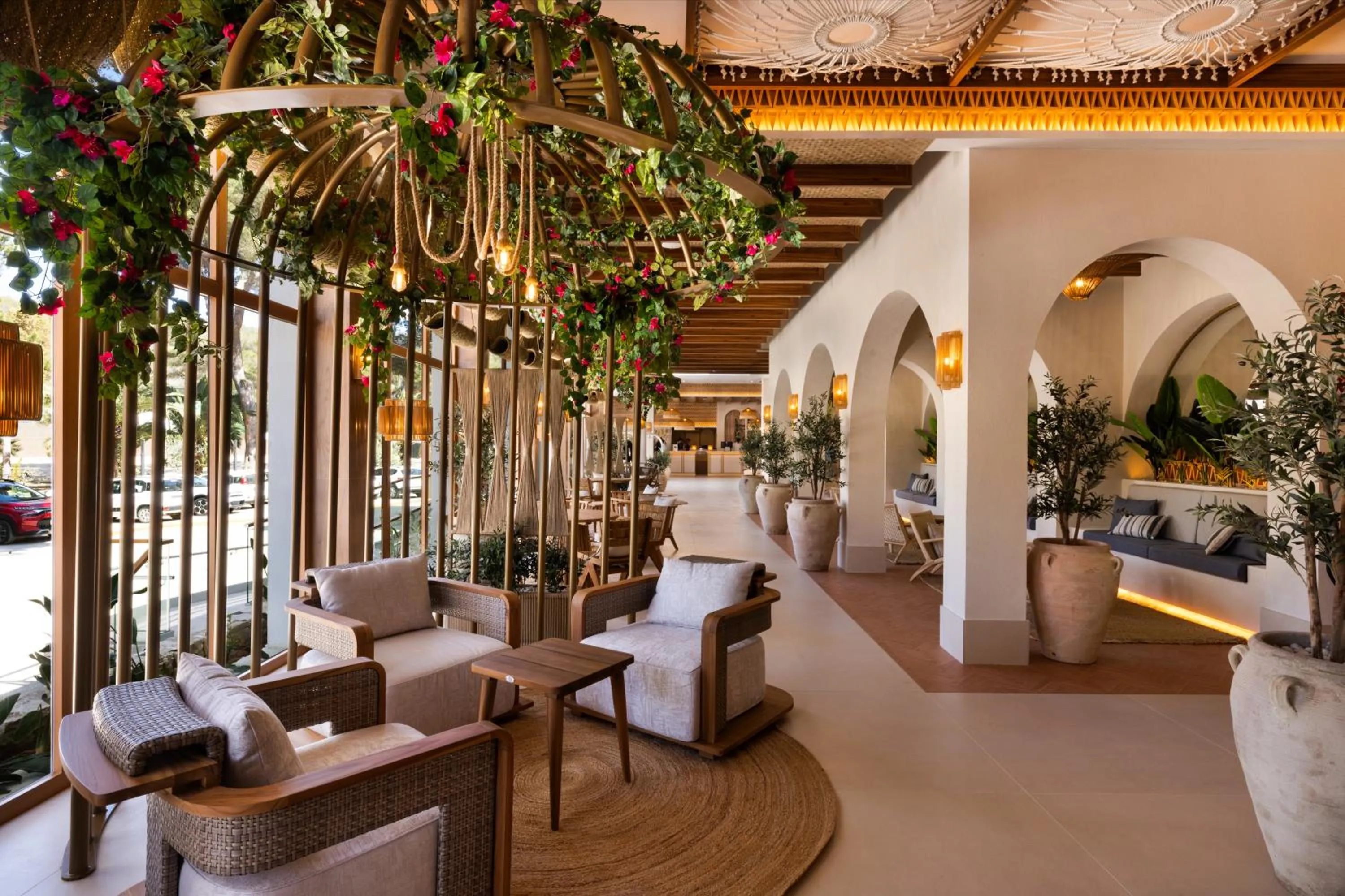 Lobby or reception in Hotel Riu Palace La Mola