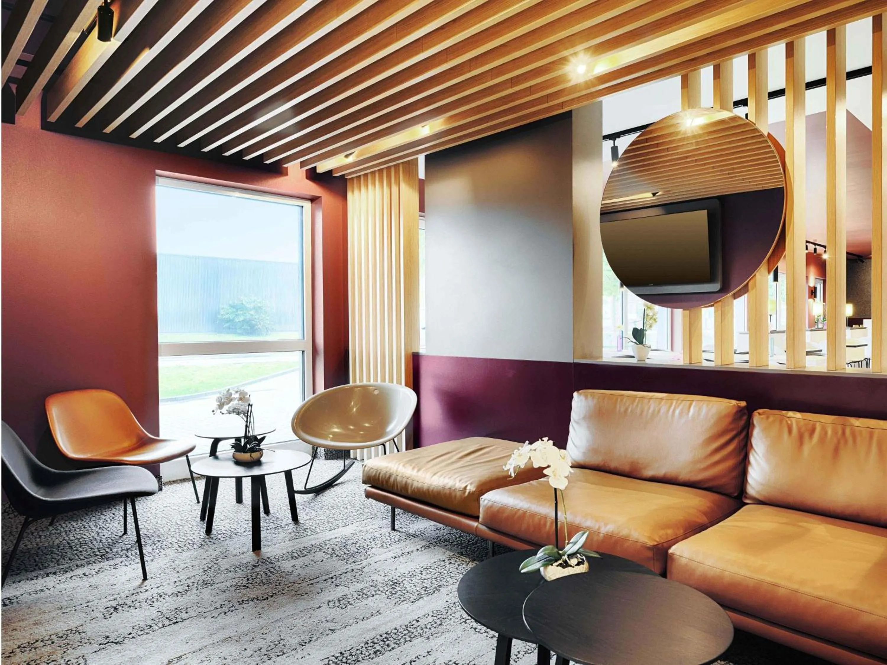 Lobby or reception in B&B HOTEL Wiesbaden-Hbf