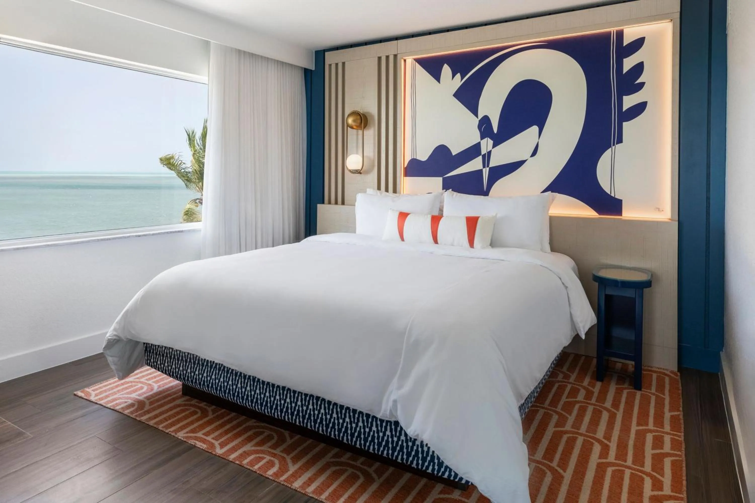 Bedroom, Bed in Three Waters Resort and Marina, Islamorada, a Tribute Portfolio Resort
