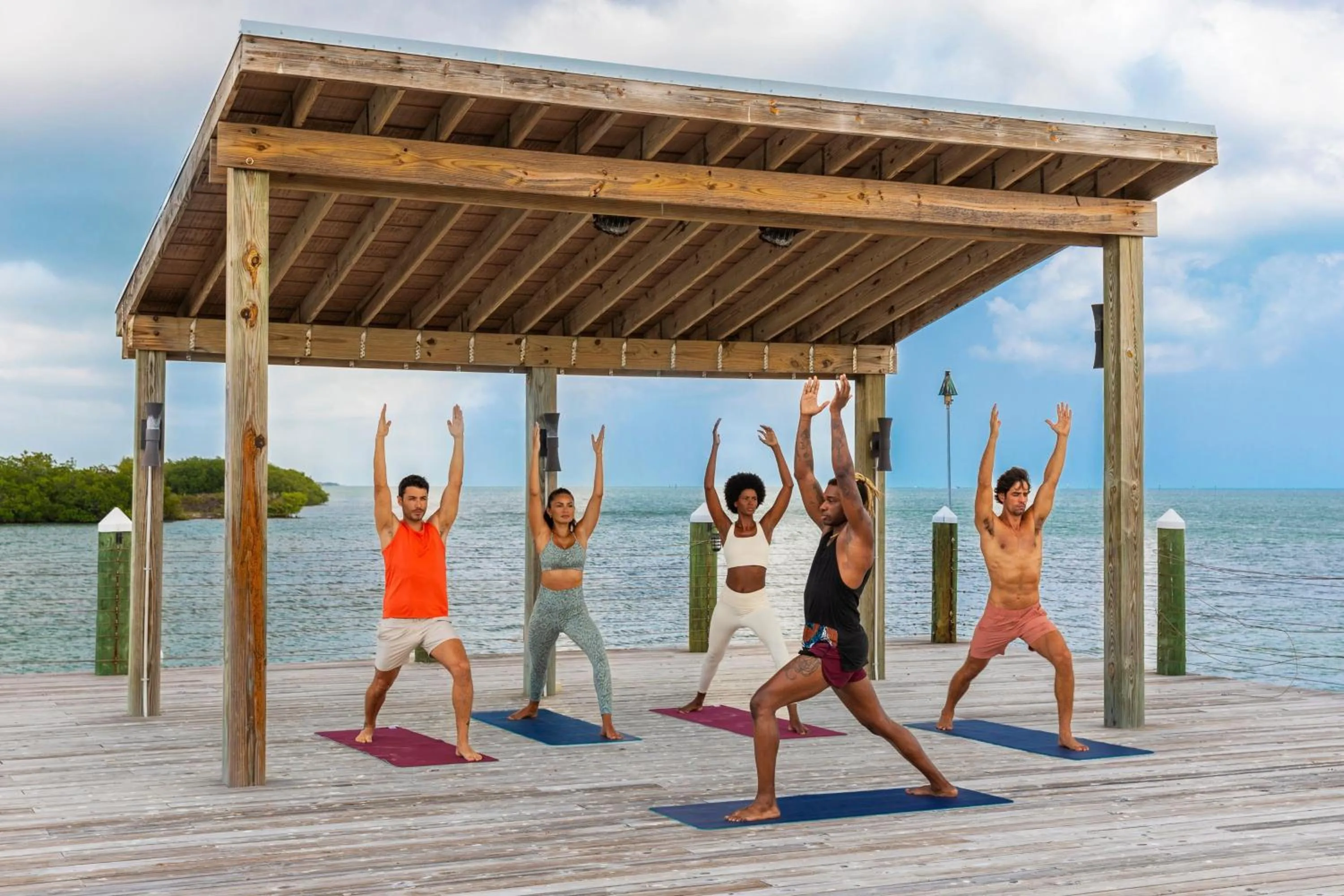 Fitness centre/facilities in Three Waters Resort and Marina, Islamorada, a Tribute Portfolio Resort