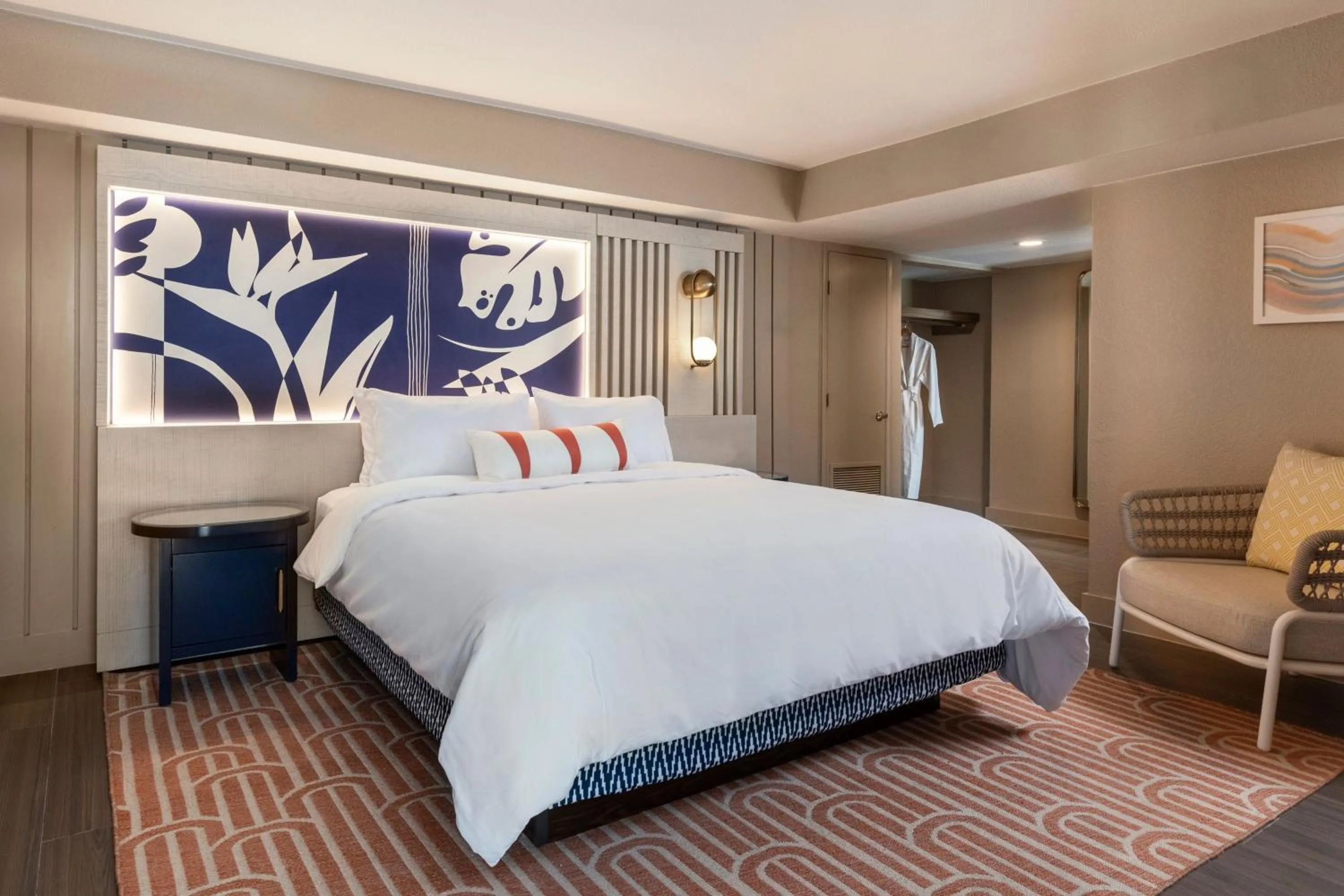 Bedroom, Bed in Three Waters Resort and Marina, Islamorada, a Tribute Portfolio Resort