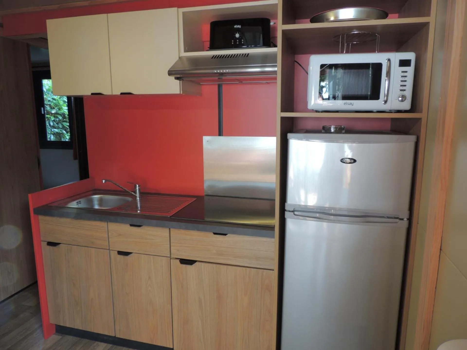 Kitchen or kitchenette in Le Village des Bambous