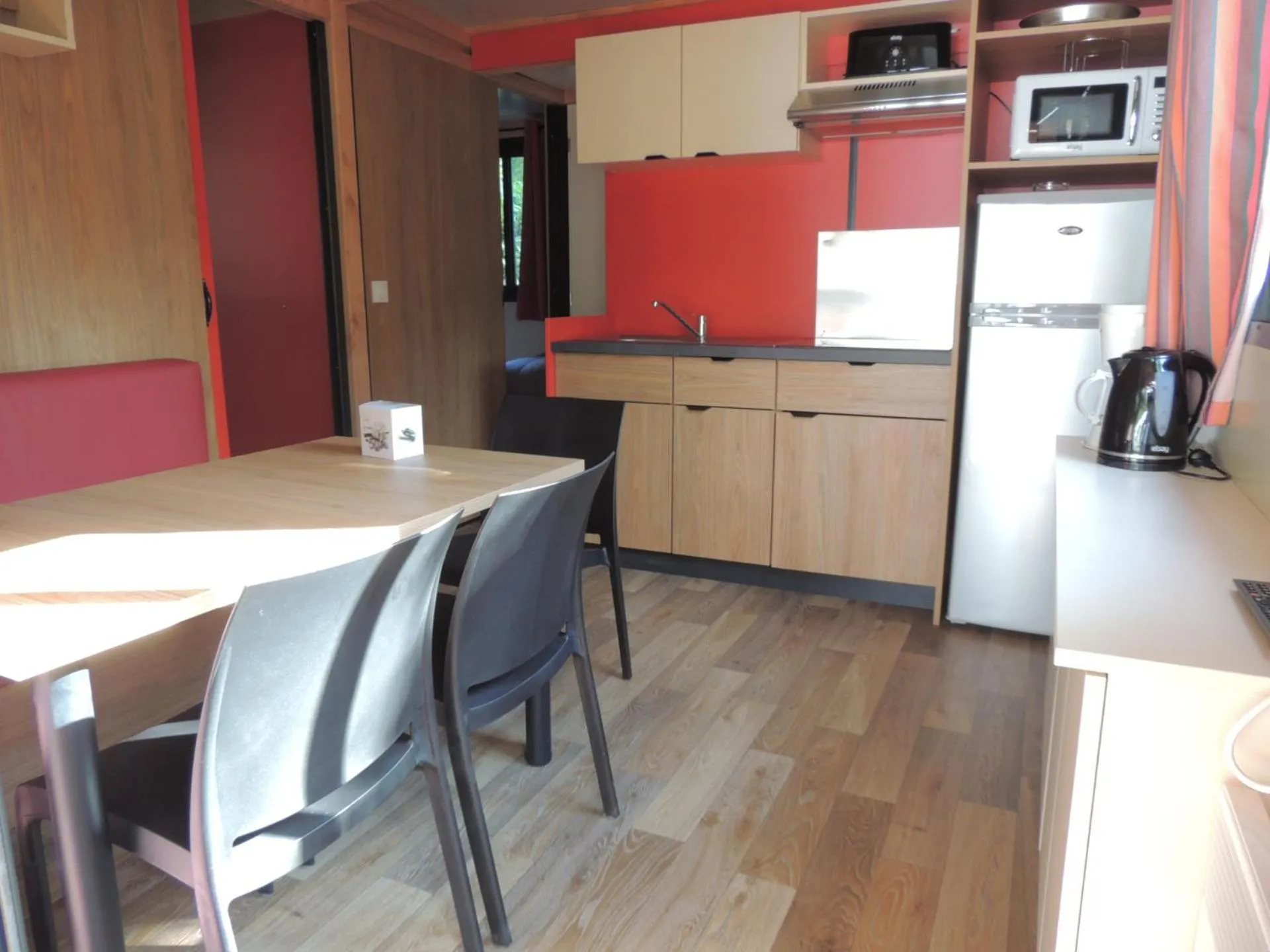 Dining area in Le Village des Bambous