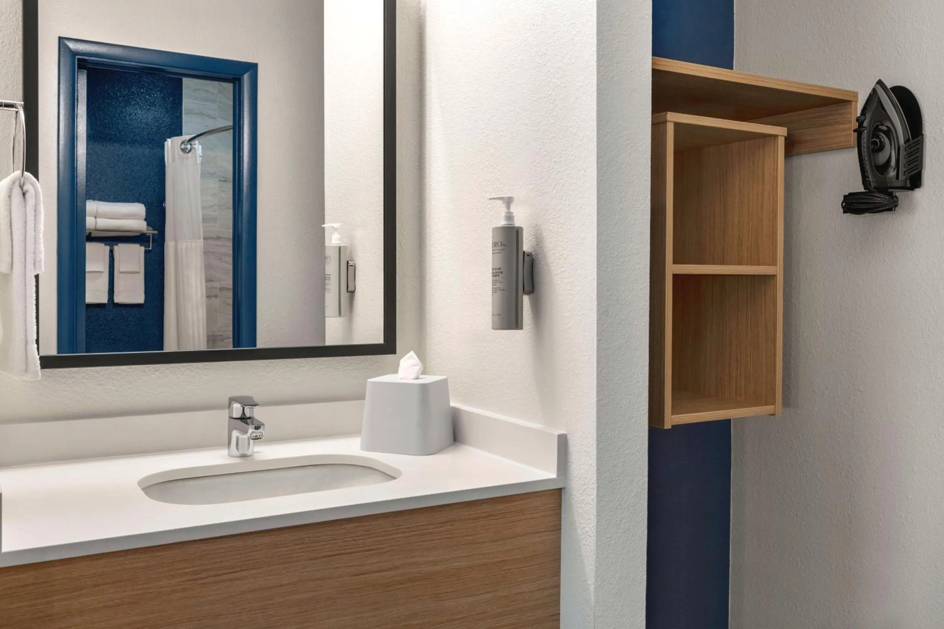 Bathroom in Spark By Hilton Mystic Groton