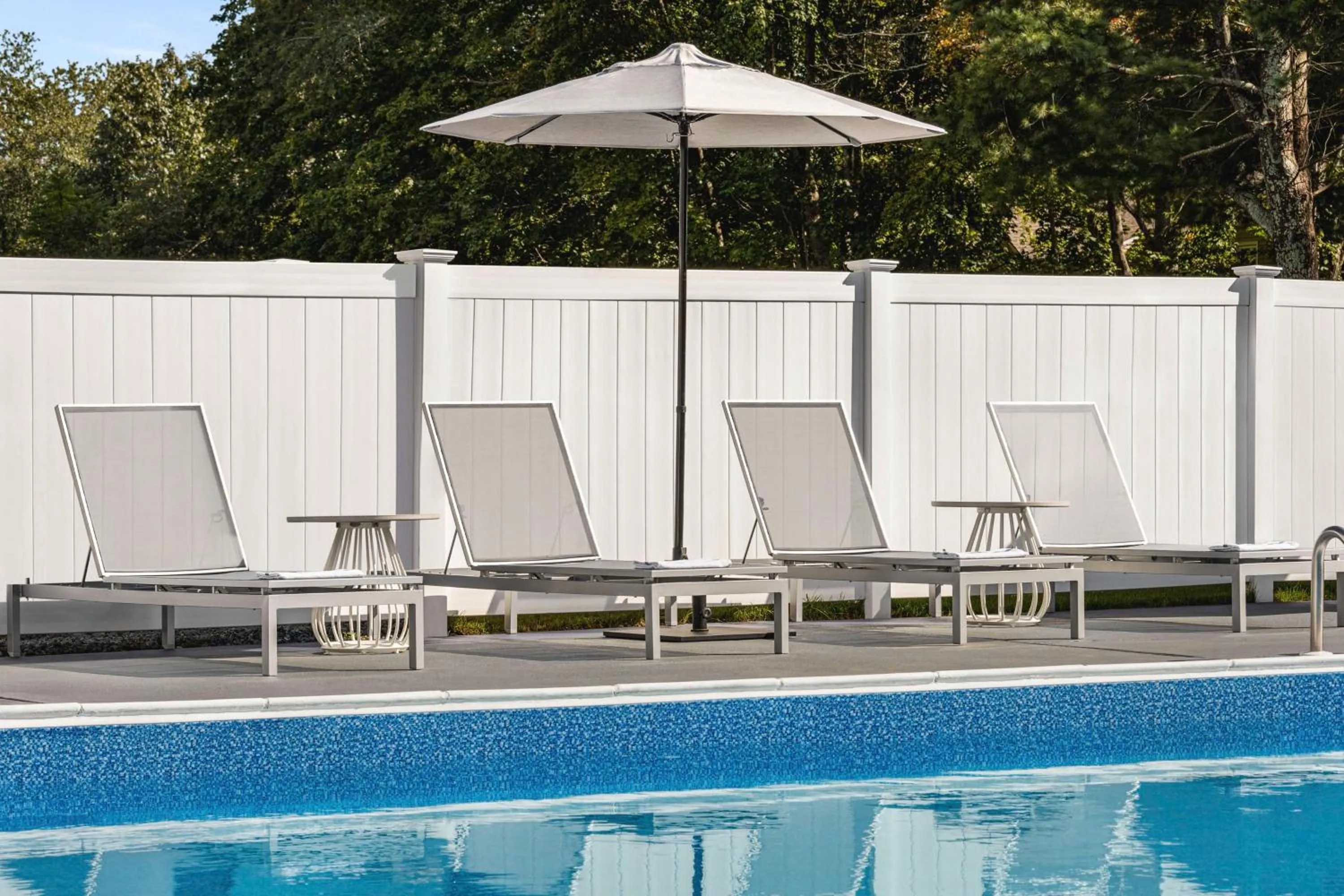 Pool view in Spark By Hilton Mystic Groton