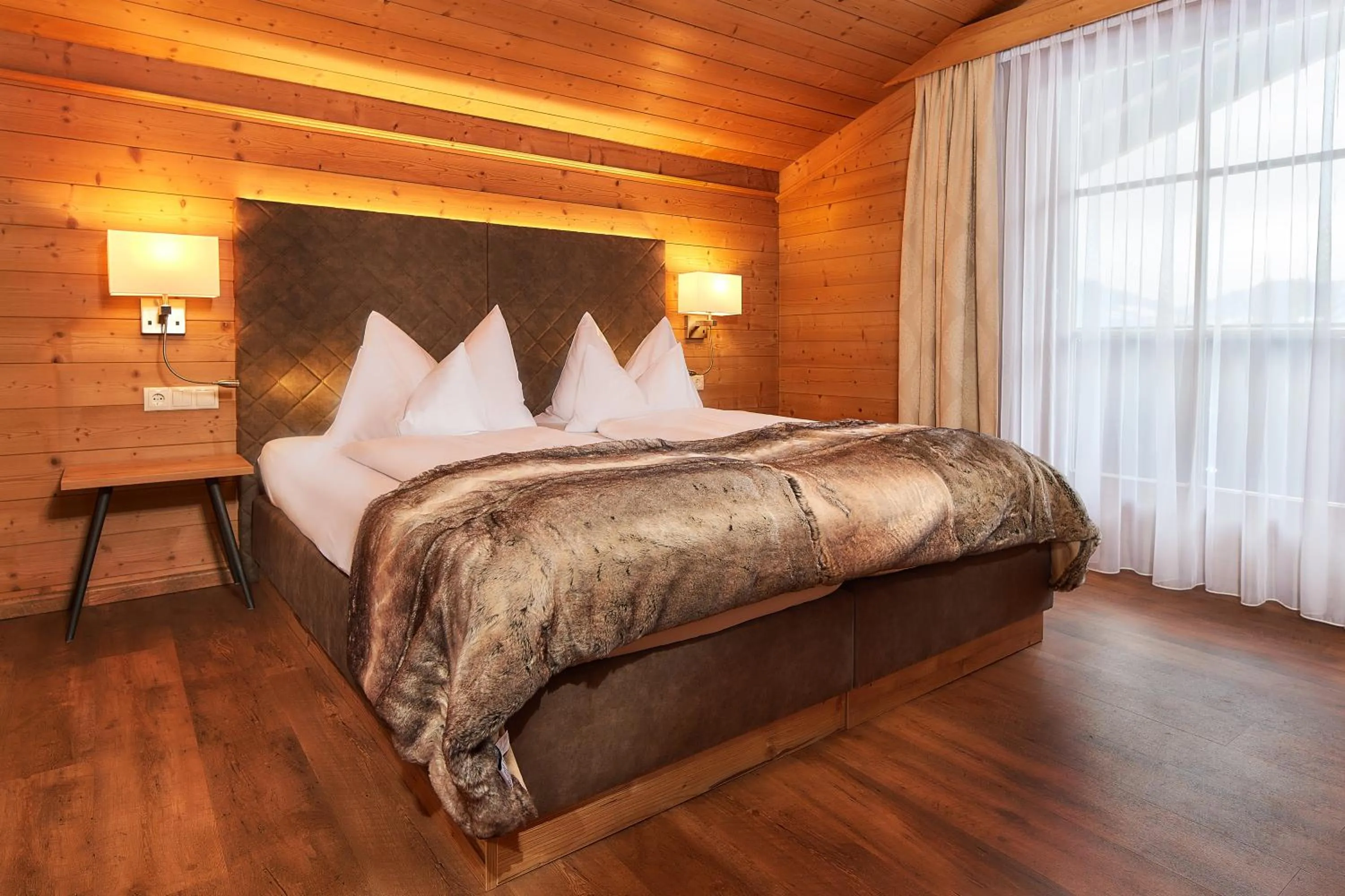 Photo of the whole room, Bed in Frühstückspension Klinglhub