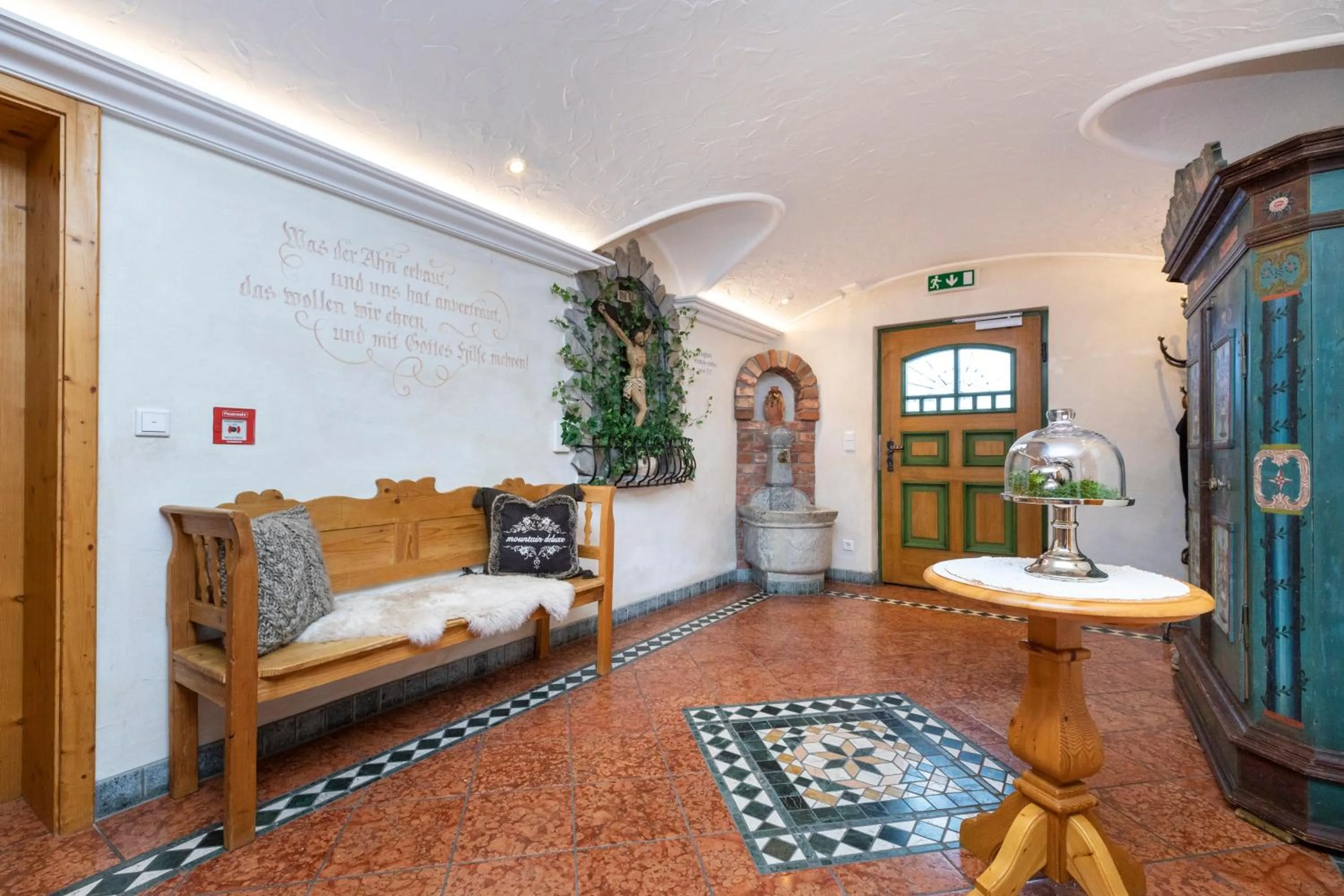 Lobby or reception in Frühstückspension Klinglhub