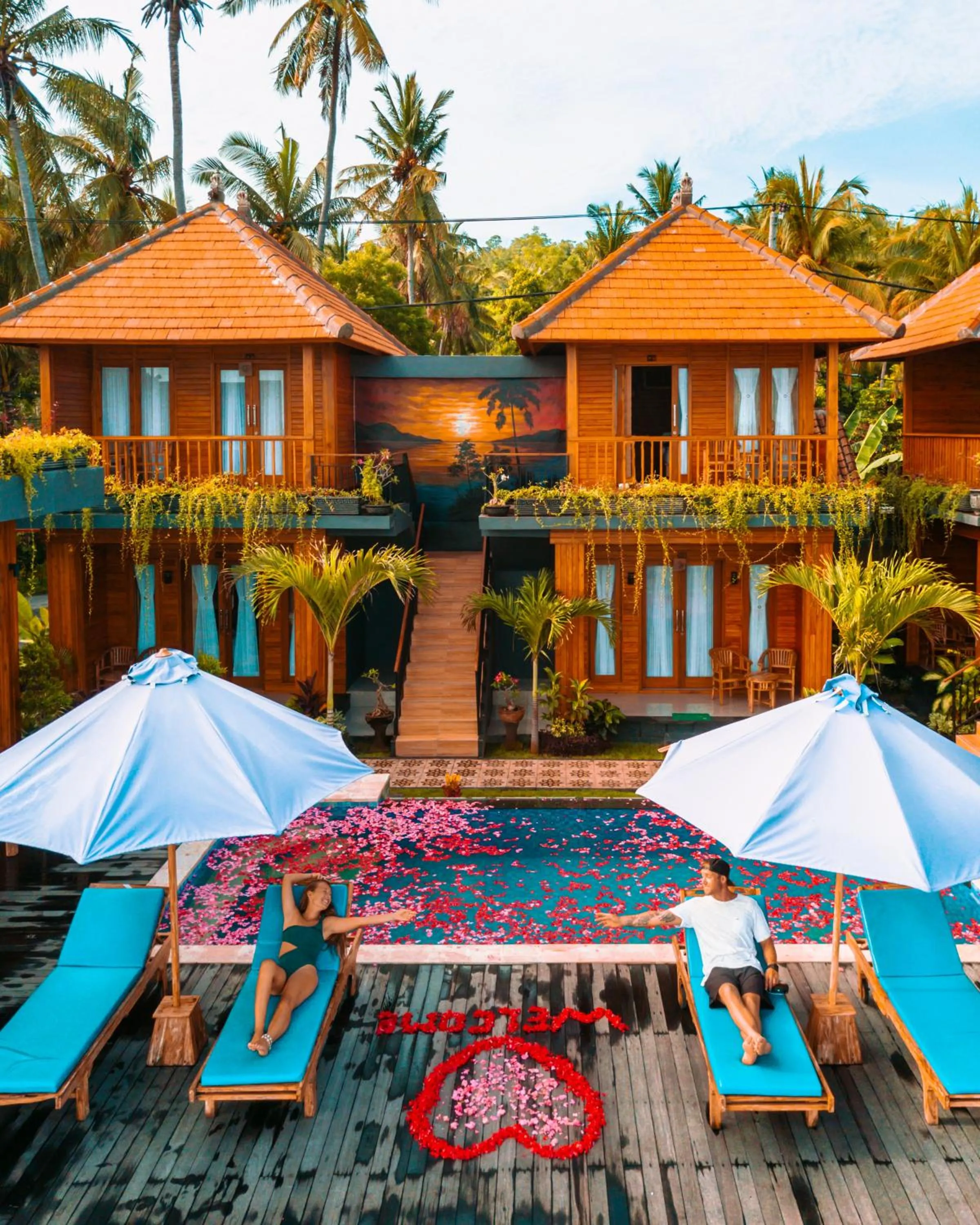 Property building in Sunrise Cottage