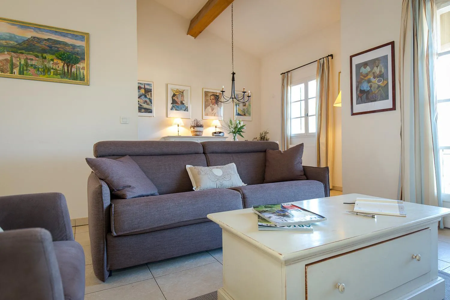 Living room in Les Appartements et Maisons du Domaine de Saint Endréol Golf & Spa Resort