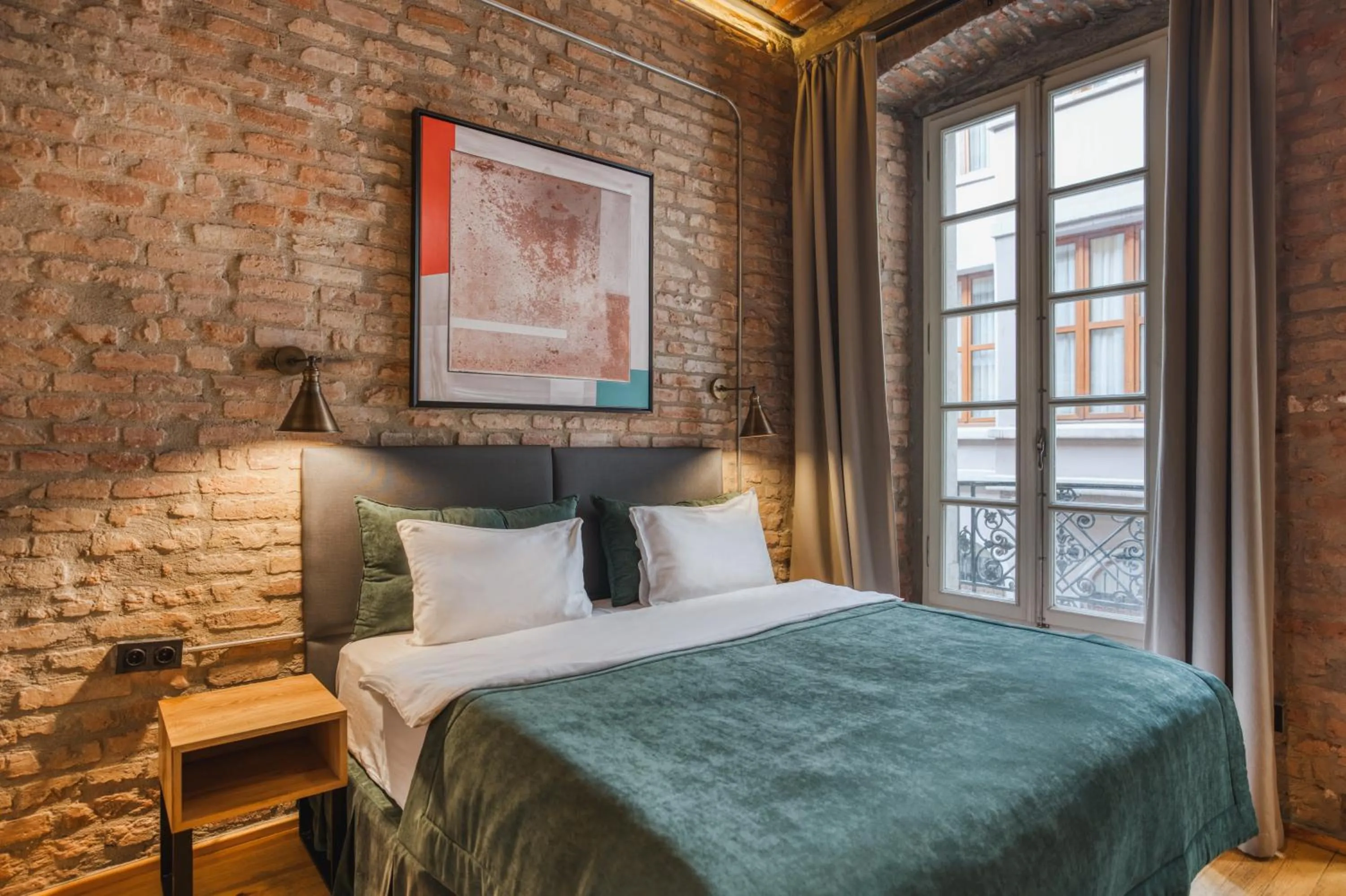 Bed in Novus Pera Hotel