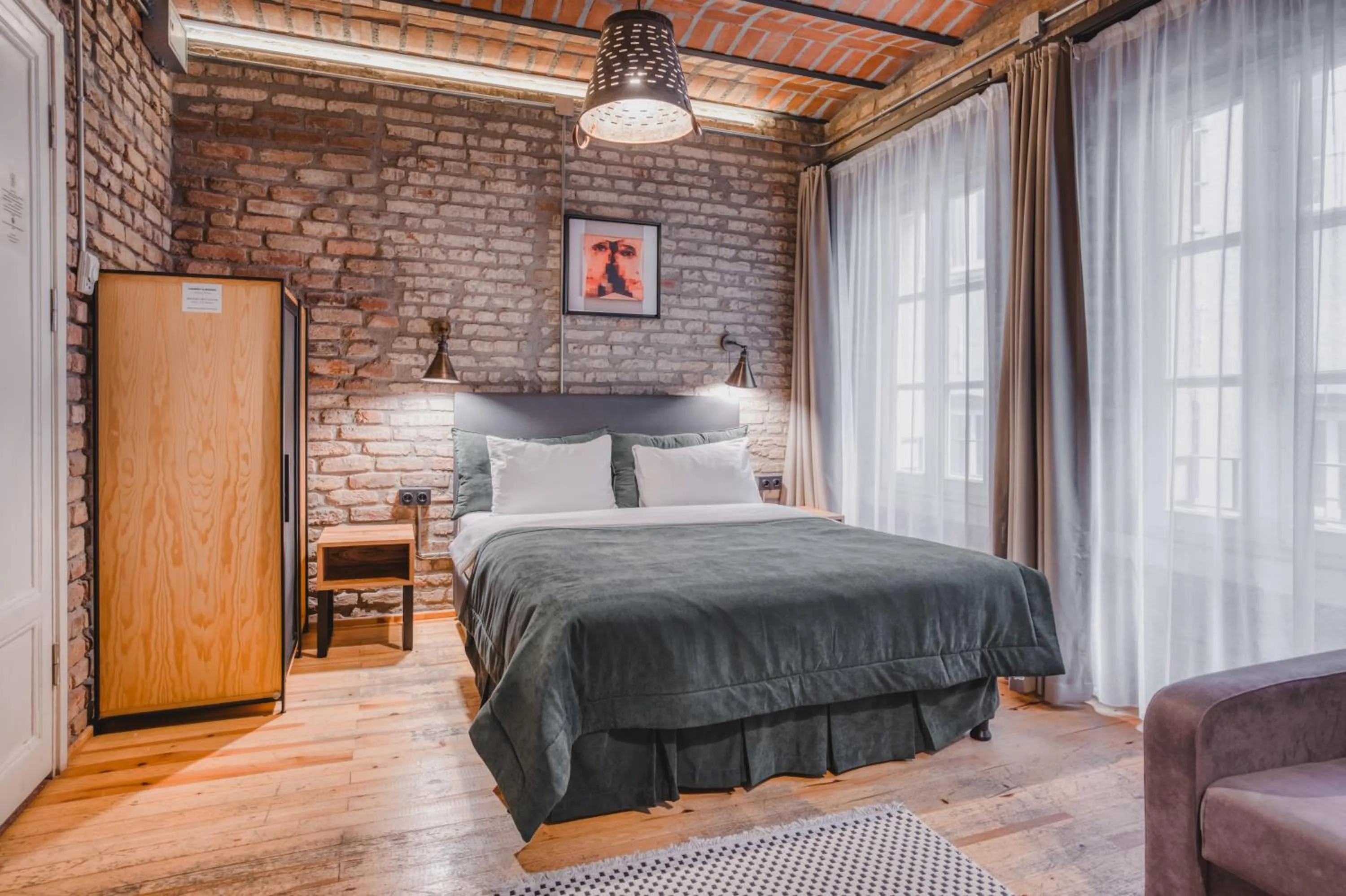 Bed in Novus Pera Hotel