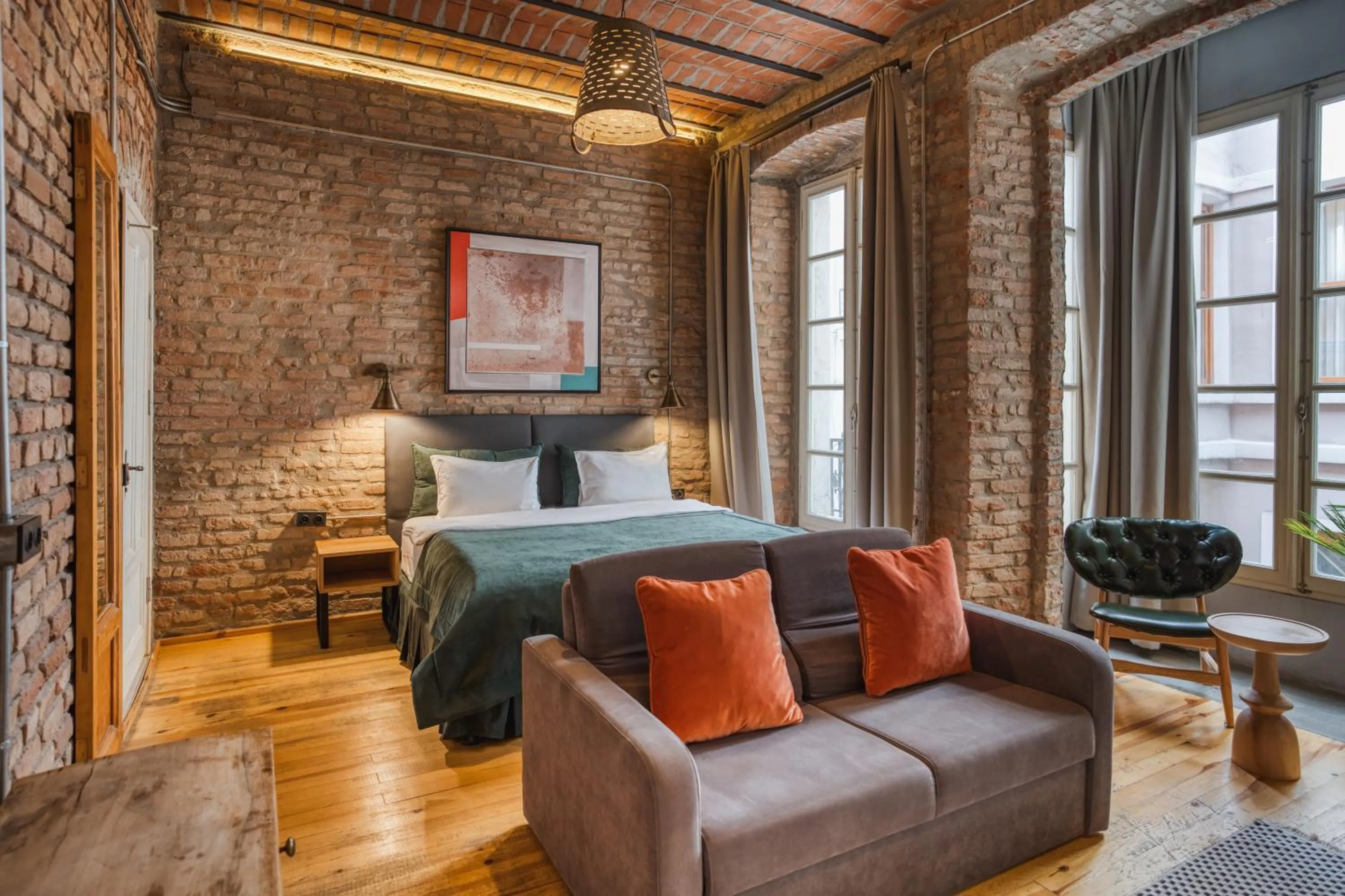 Bed in Novus Pera Hotel