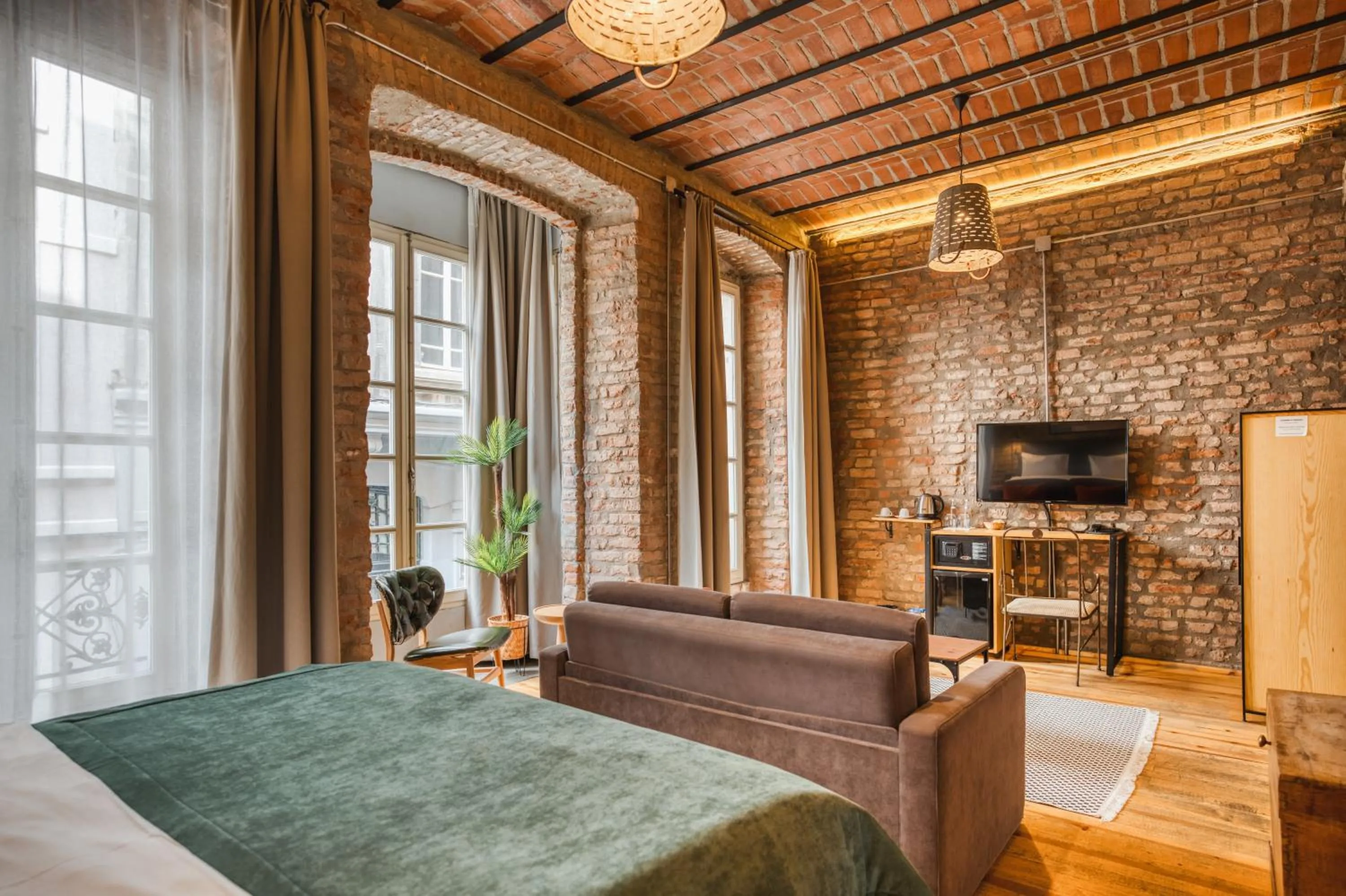 Bed in Novus Pera Hotel