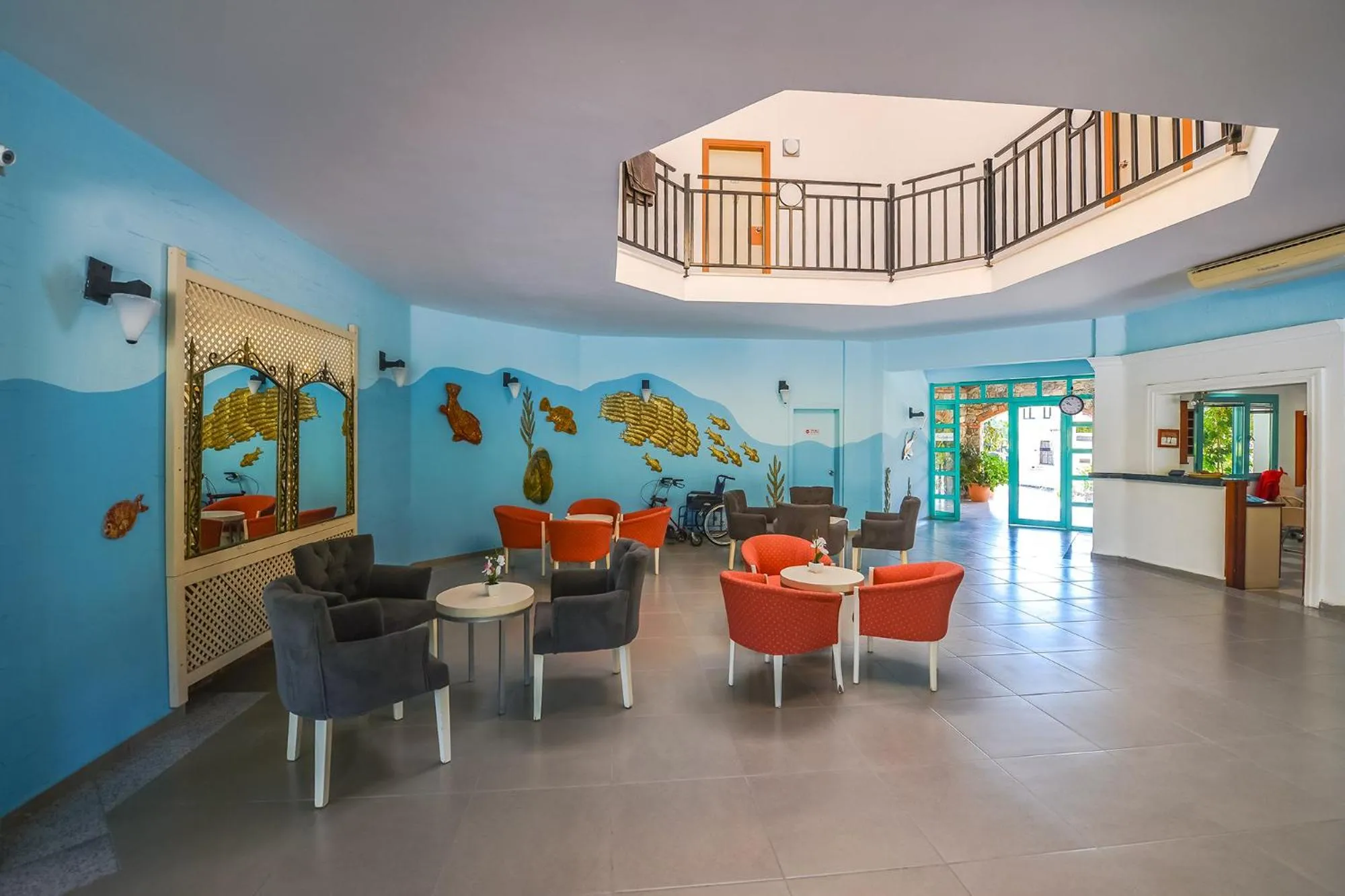 Lobby or reception in Rebin Beach Hotel