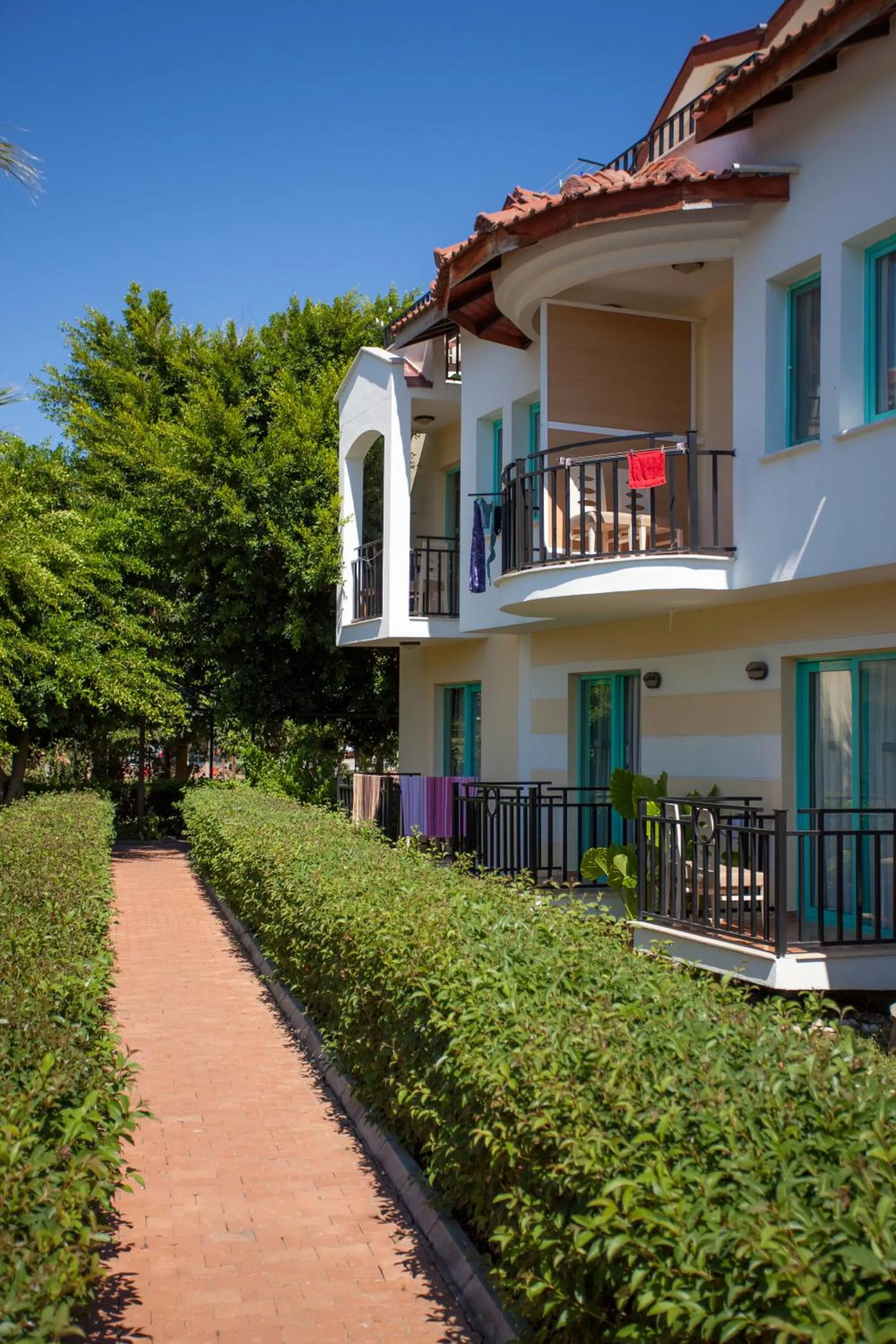 Facade/entrance in Rebin Beach Hotel