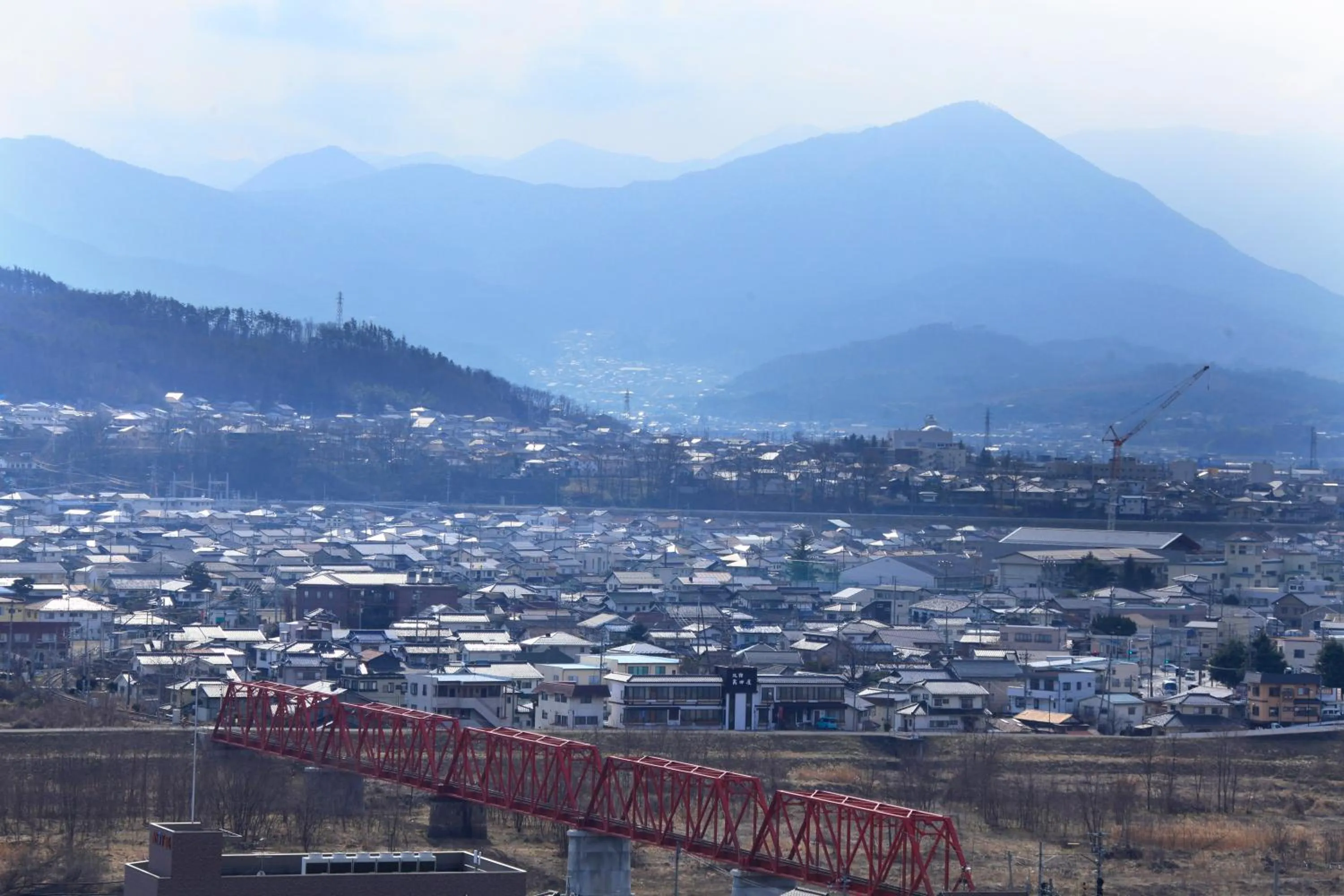 Bird's eye view in Sotetsu Fresa Inn Nagano-Ueda