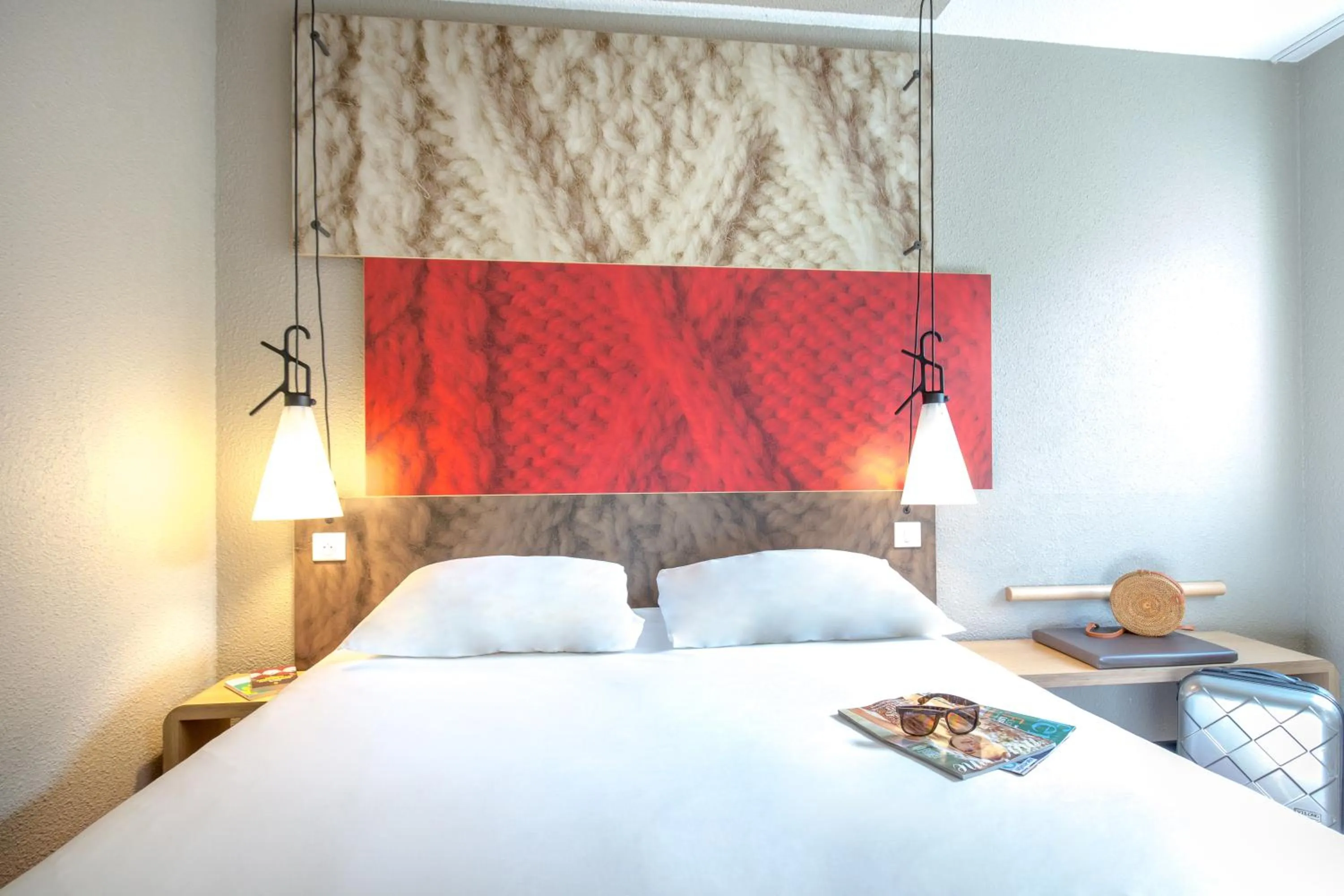 Bedroom, Bed in ibis Brignoles Provence Verte