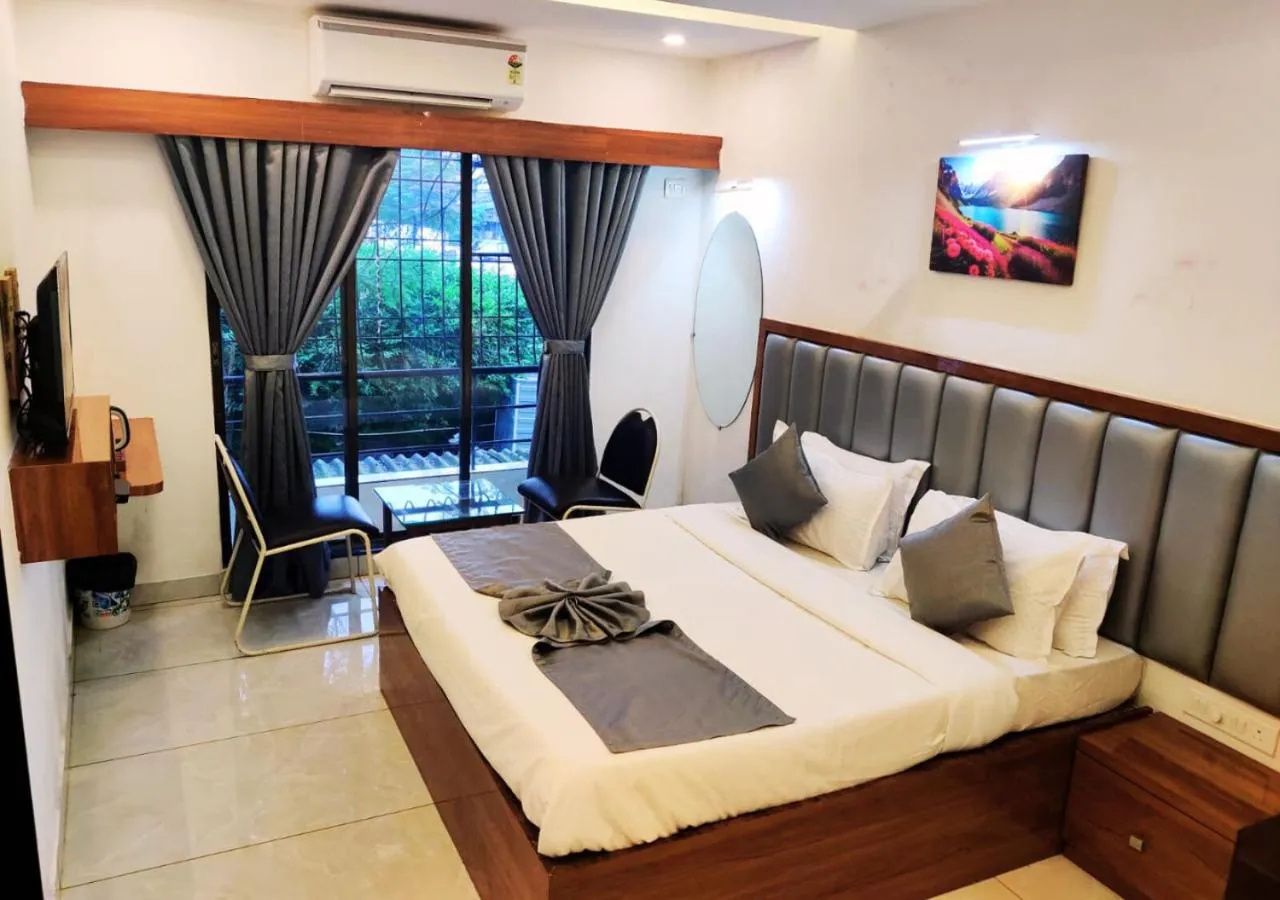 View (from property/room), Bed in Rajdhani Resort Lonavala