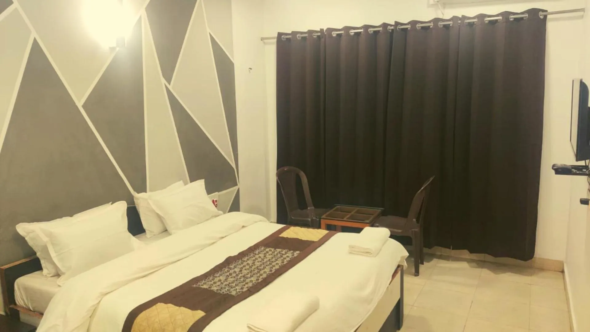 Bed in Rajdhani Resort Lonavala