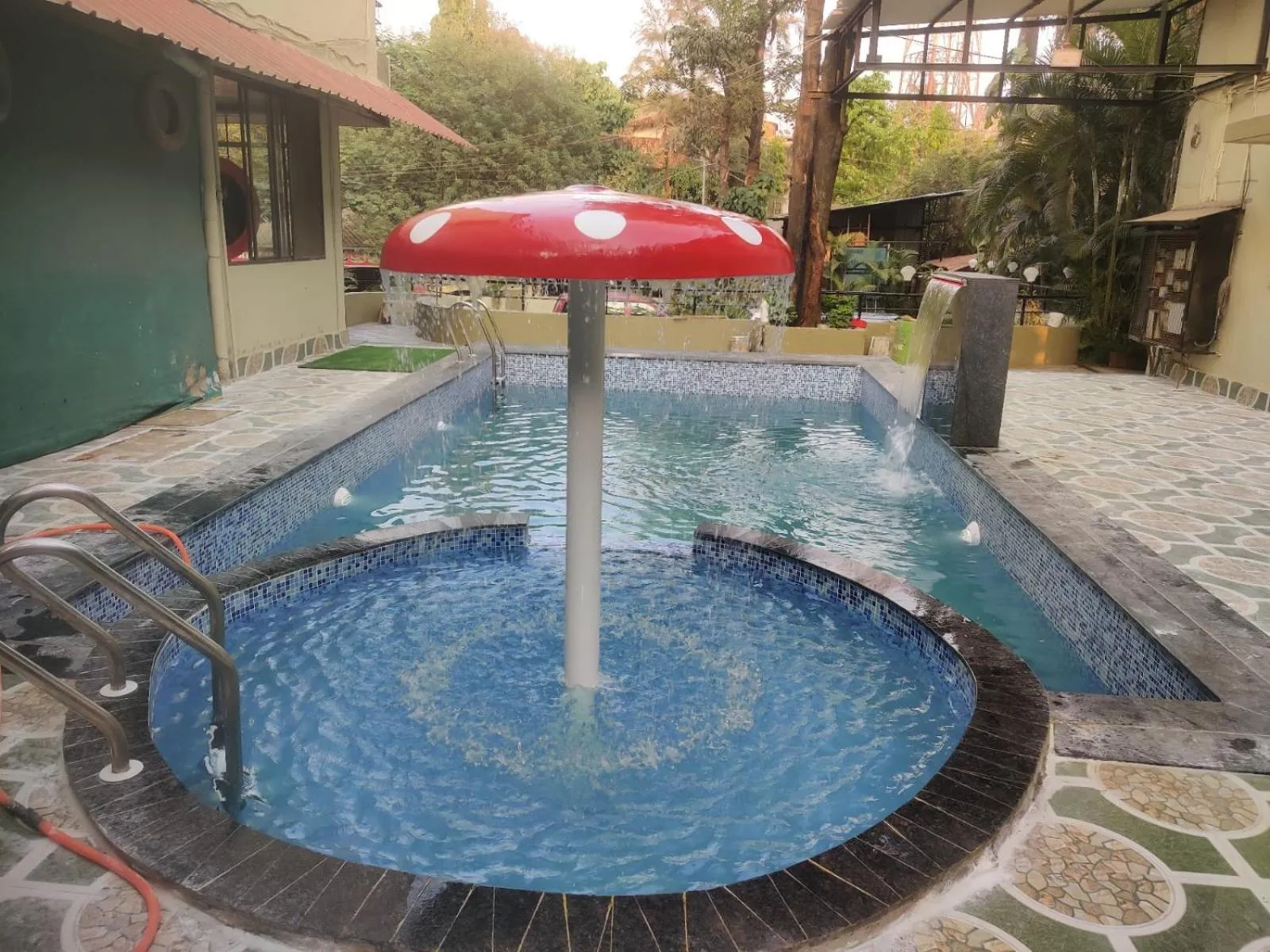 Swimming pool in Rajdhani Resort Lonavala