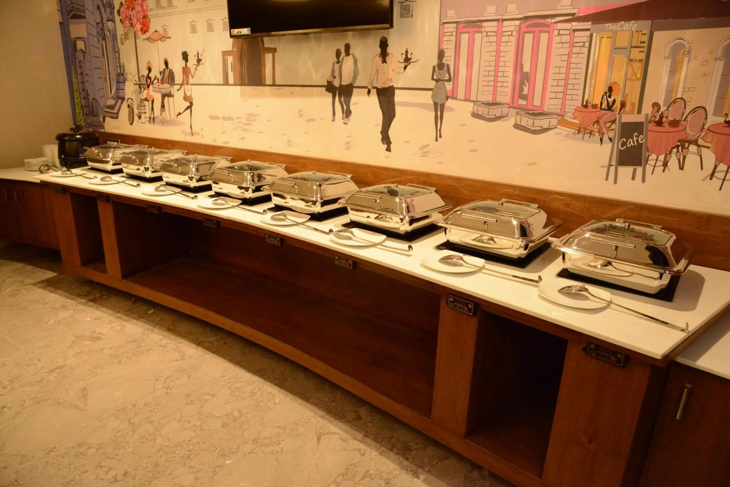 Breakfast in Lords Inn Jamnagar -Motikhavdi