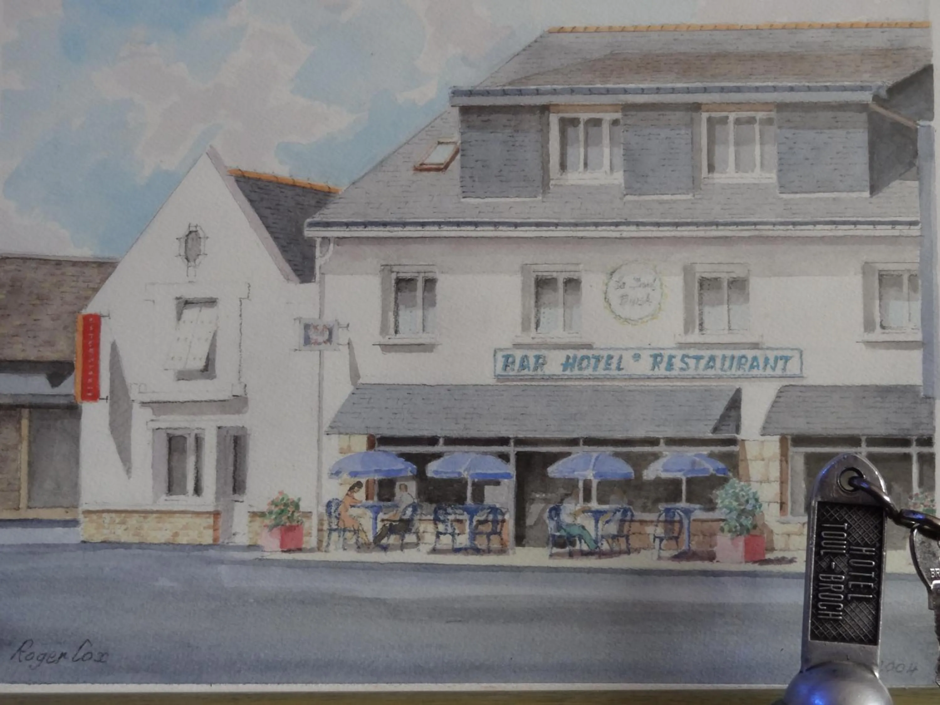 Facade/entrance in Le Toul' Broch