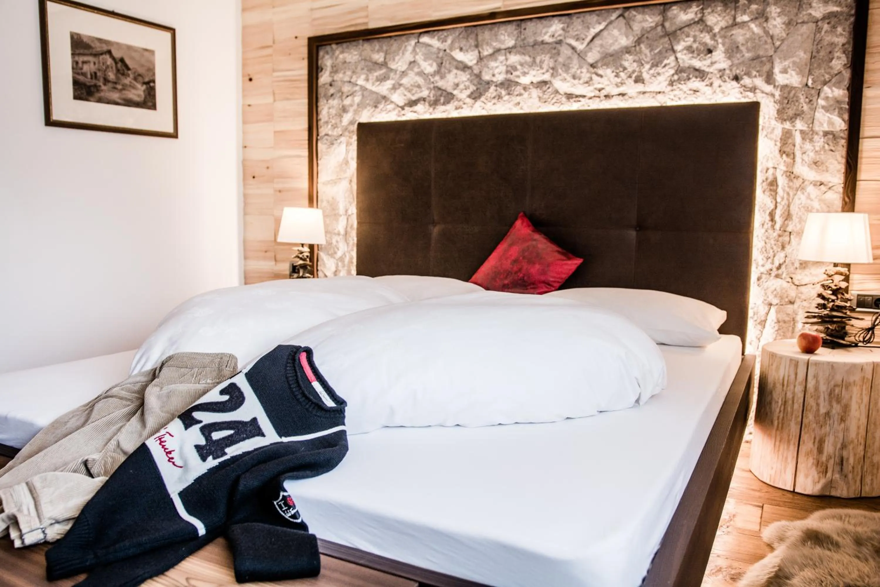 Bed in Garni Residence Soraiser