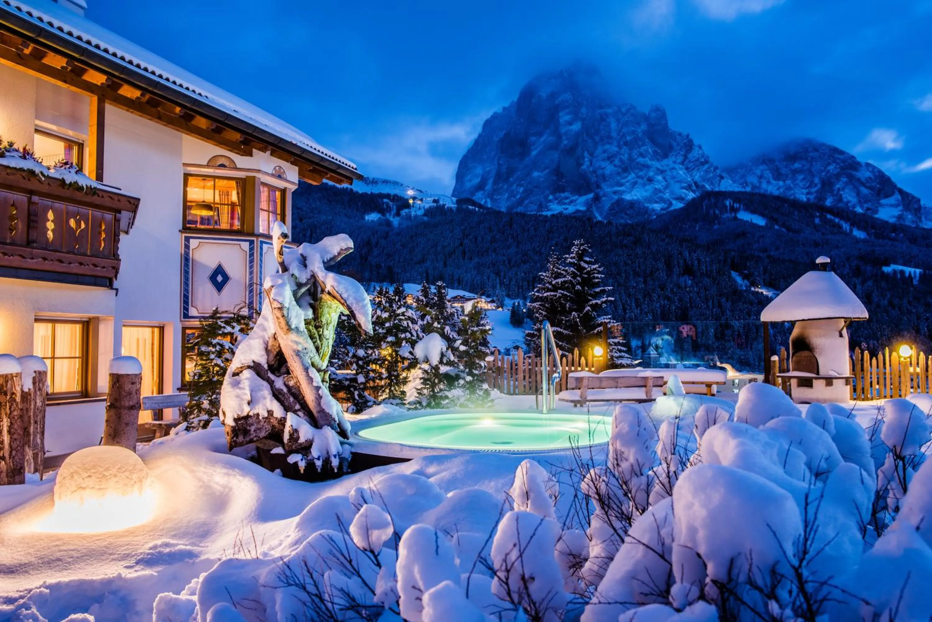 Property building in Garni Residence Soraiser