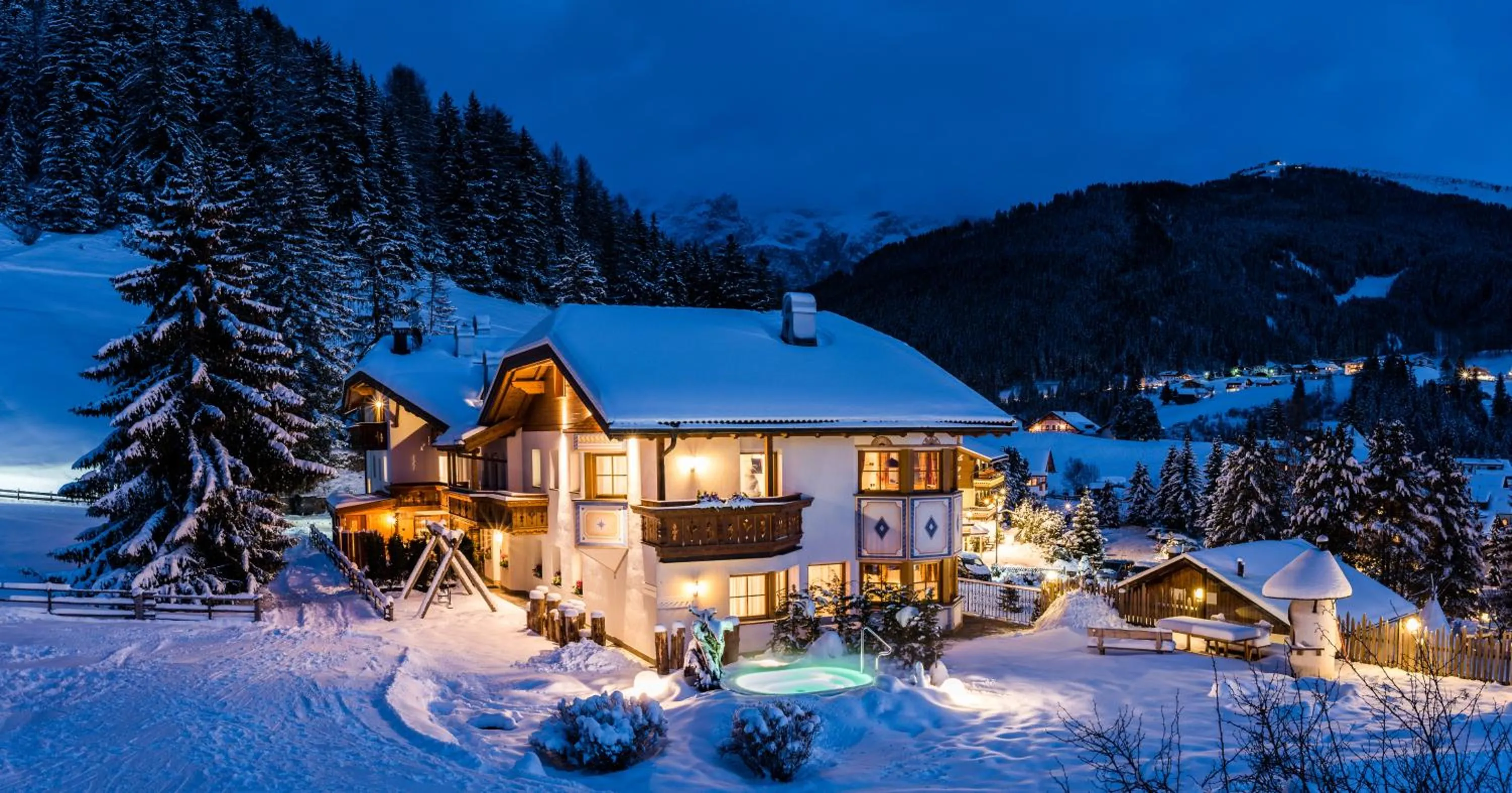 Property building in Garni Residence Soraiser