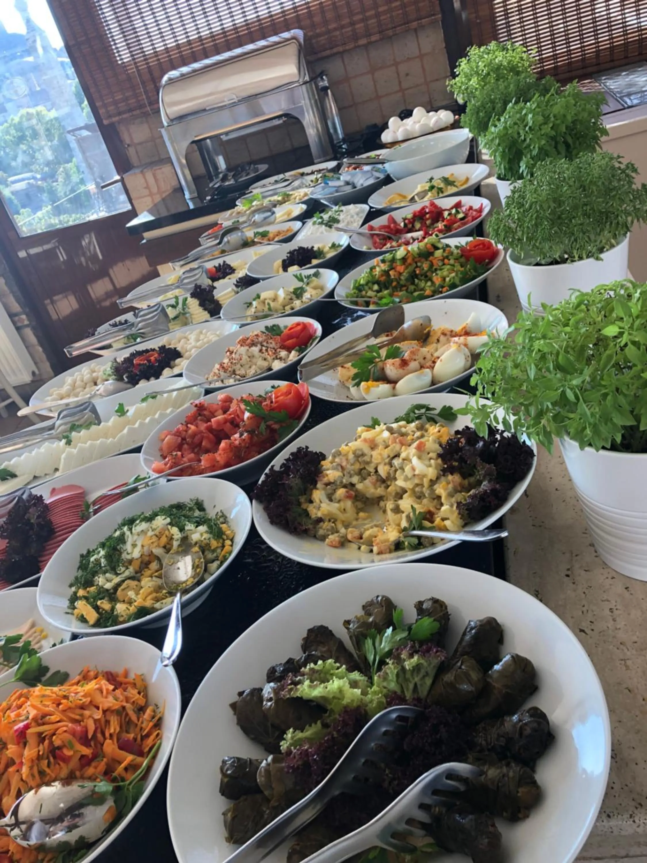 Buffet breakfast in Mehmet Bey Suites