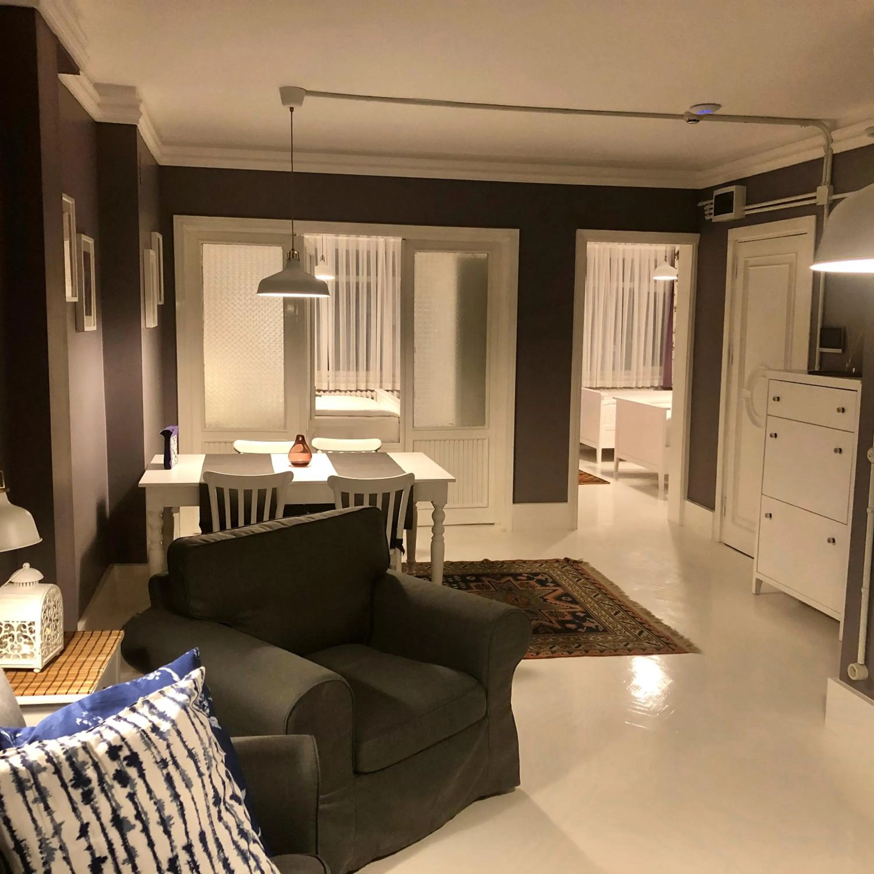 Living room in Mehmet Bey Suites