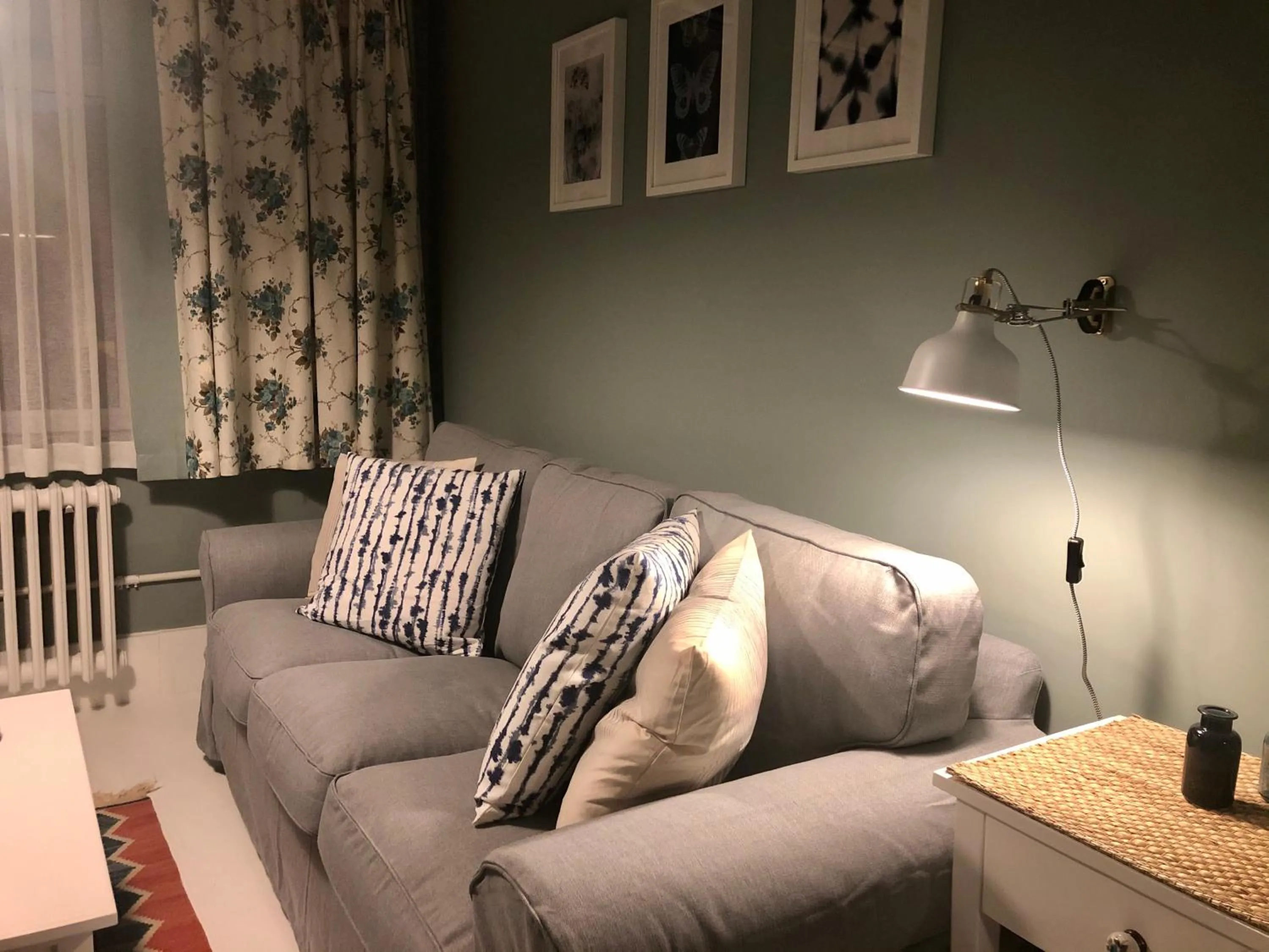 Seating area in Mehmet Bey Suites