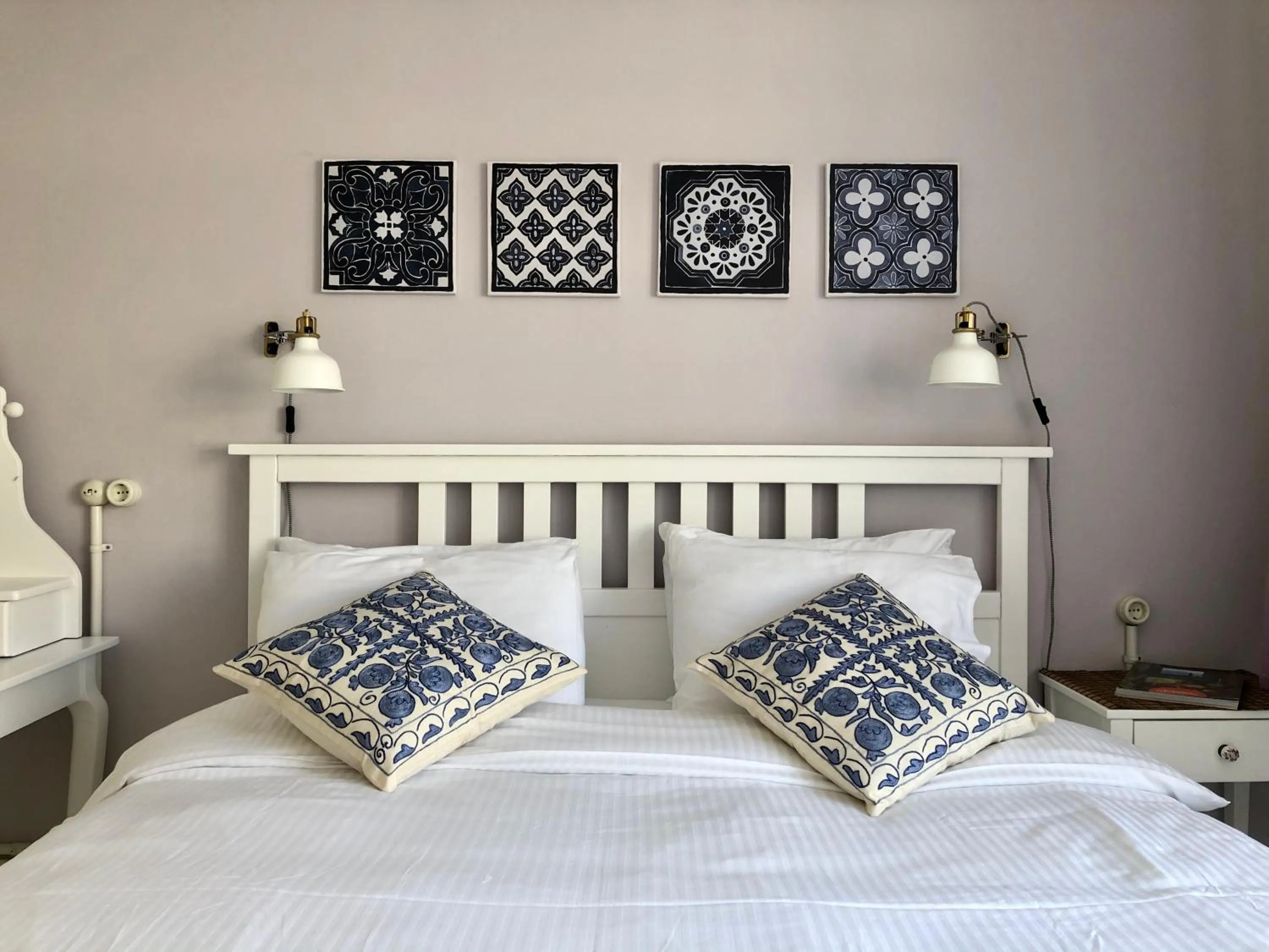 Bed in Mehmet Bey Suites