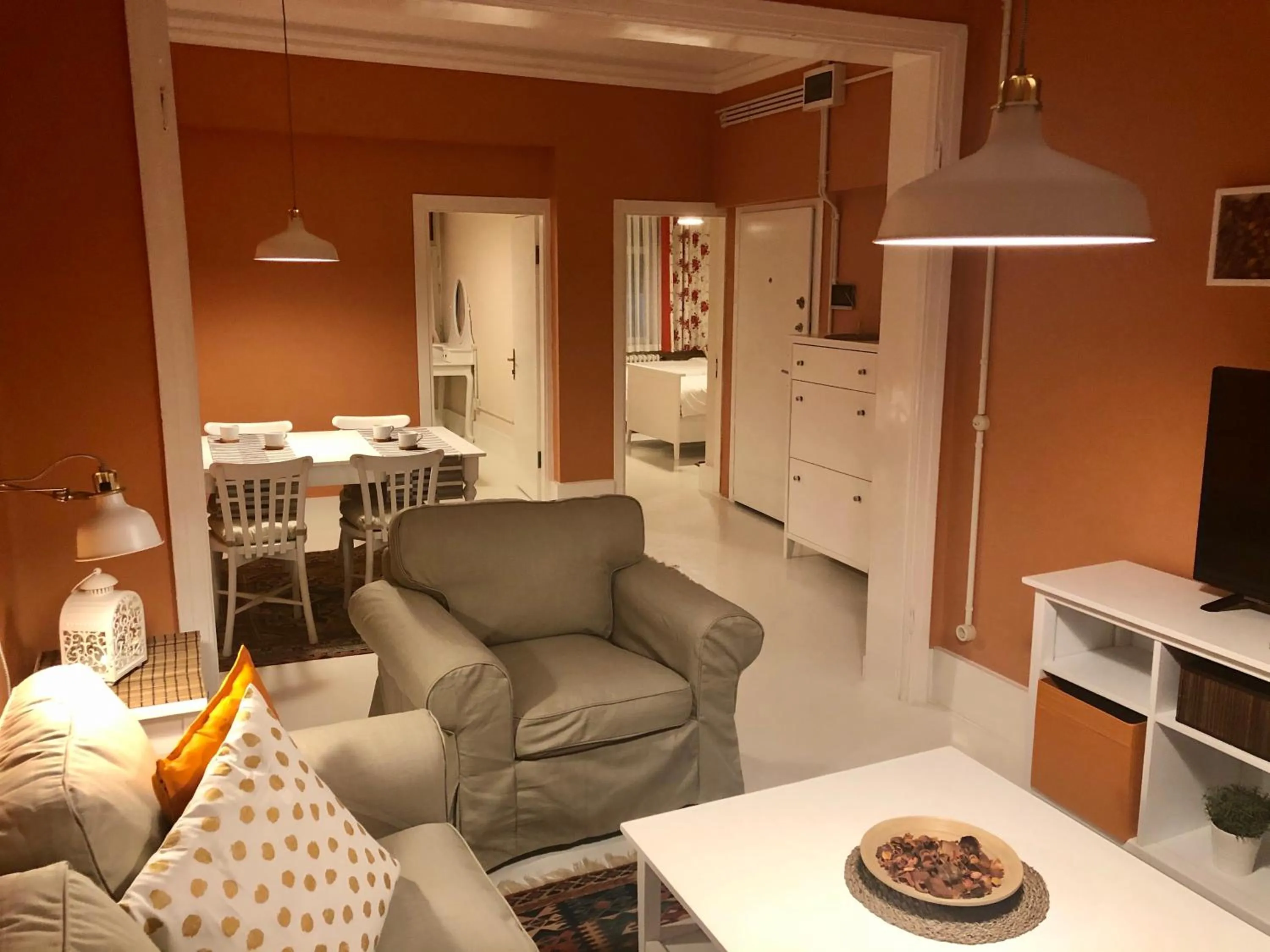 Living room in Mehmet Bey Suites