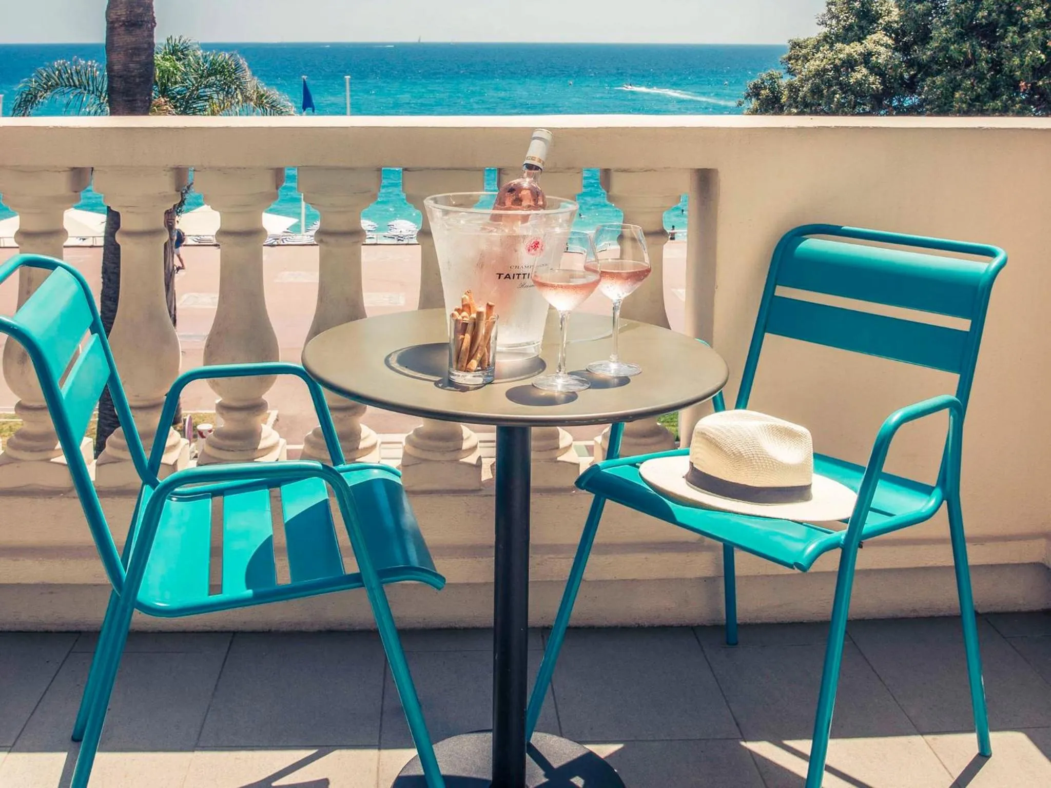 Balcony/Terrace in Mercure Nice Marché Aux Fleurs