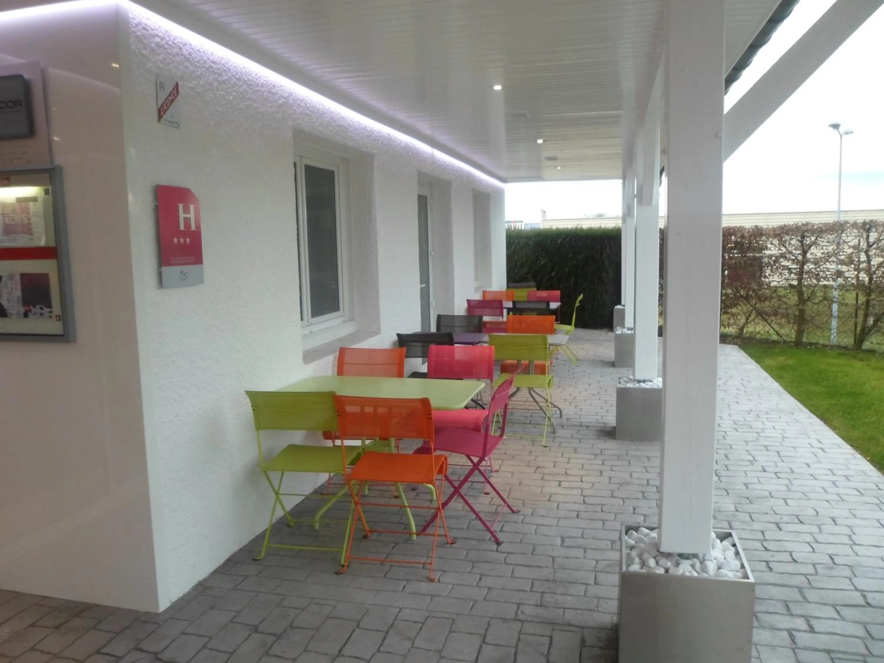 Balcony/Terrace in ibis Dole Sud Choisey