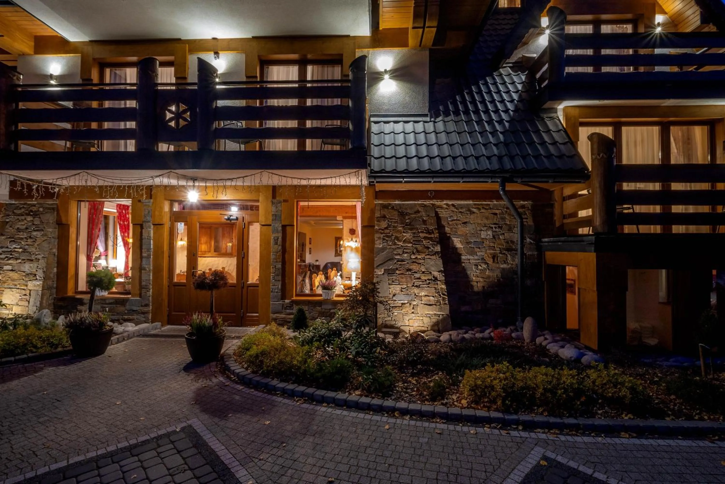 Facade/entrance in Willa Borowianka