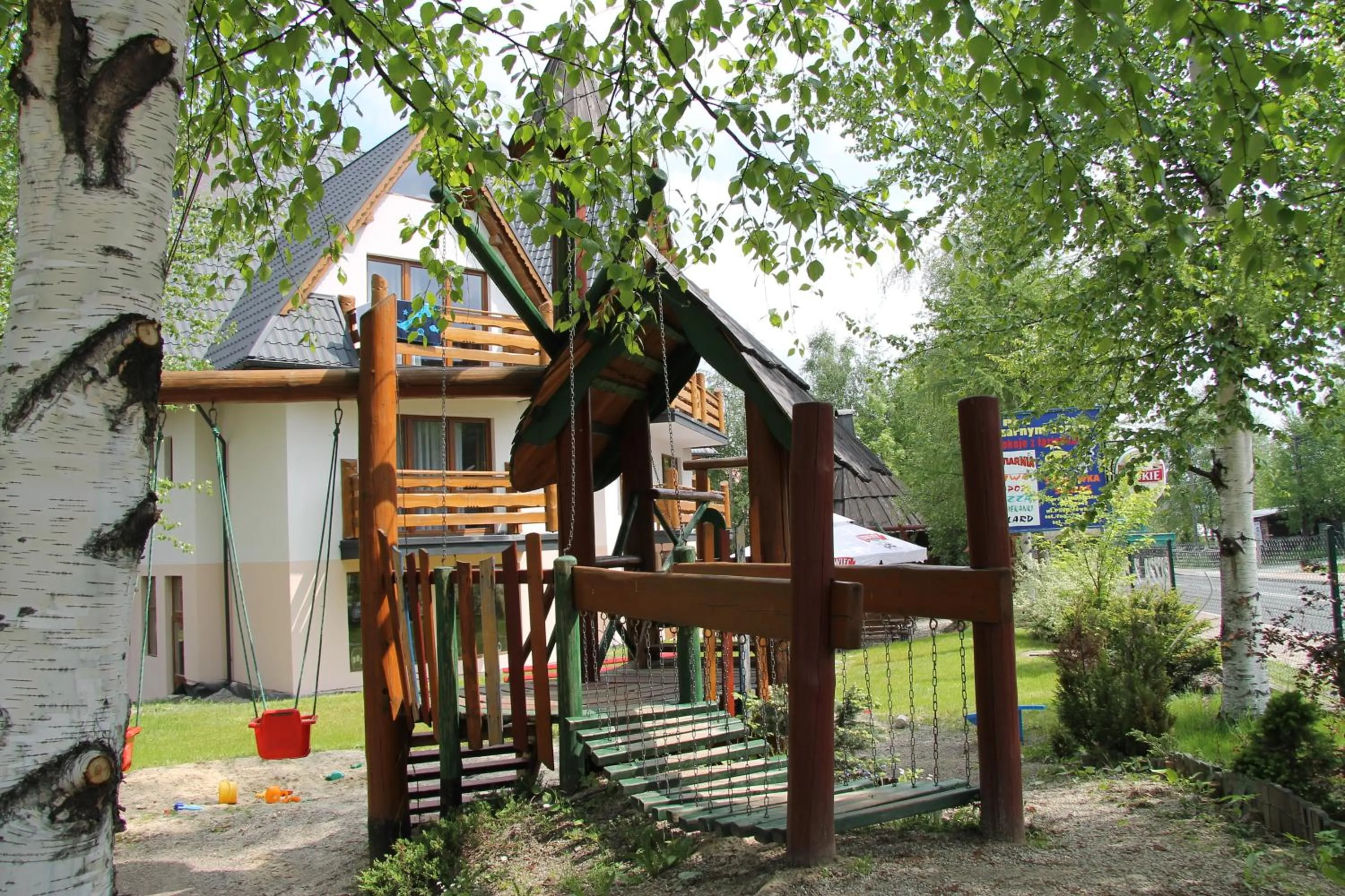 Garden in Willa Borowianka