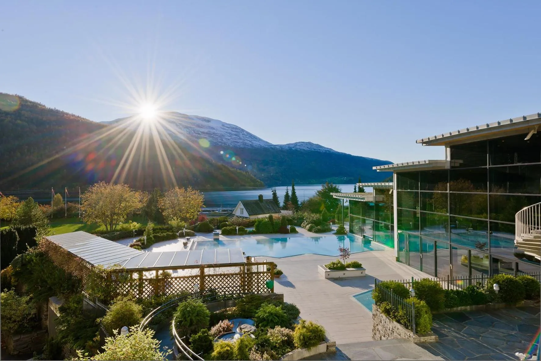 Aqua park in Hotel Alexandra Loen