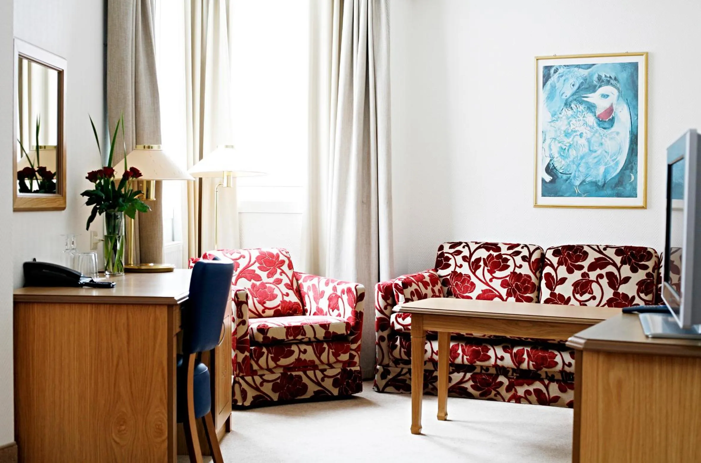 Seating area in Hotel Alexandra Loen