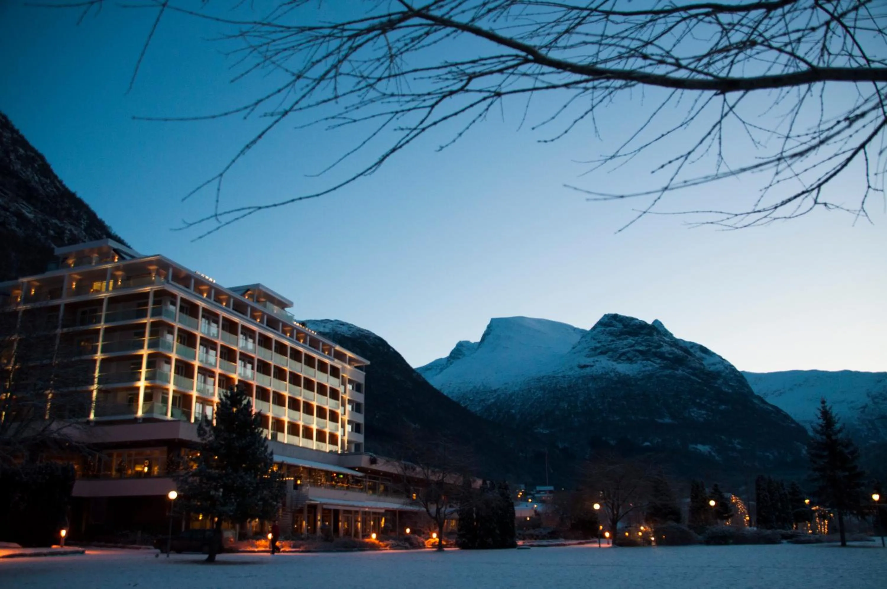 Facade/entrance in Hotel Alexandra Loen