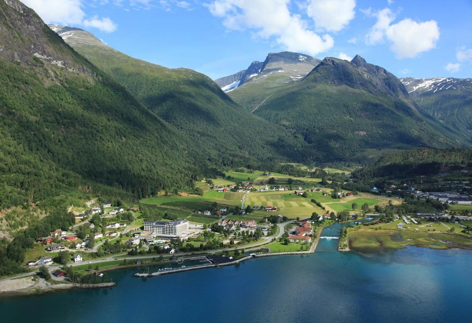 Natural landscape in Hotel Alexandra Loen