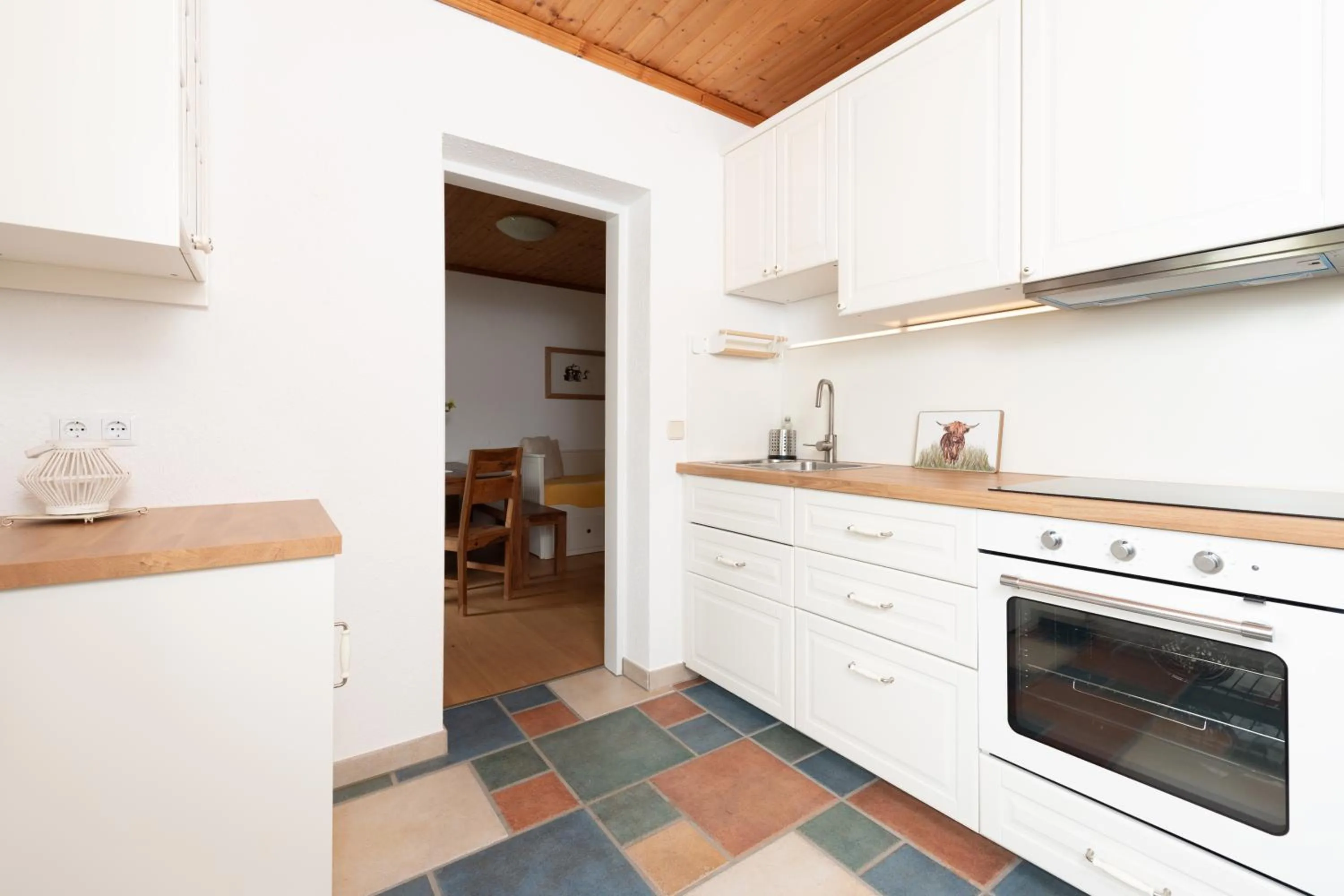 Kitchen or kitchenette in Gasthof Martinihof