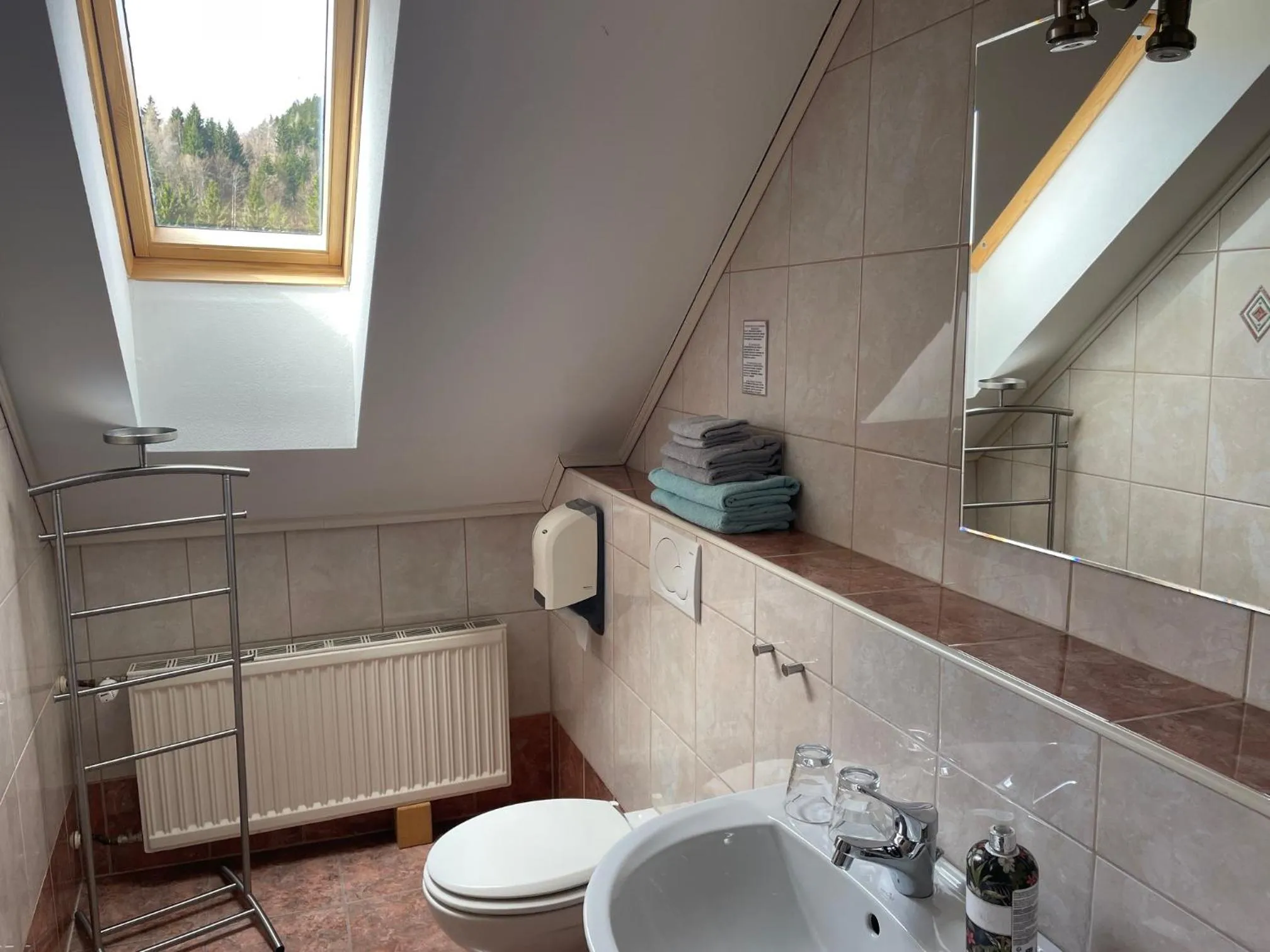 Bath in Gasthof Martinihof