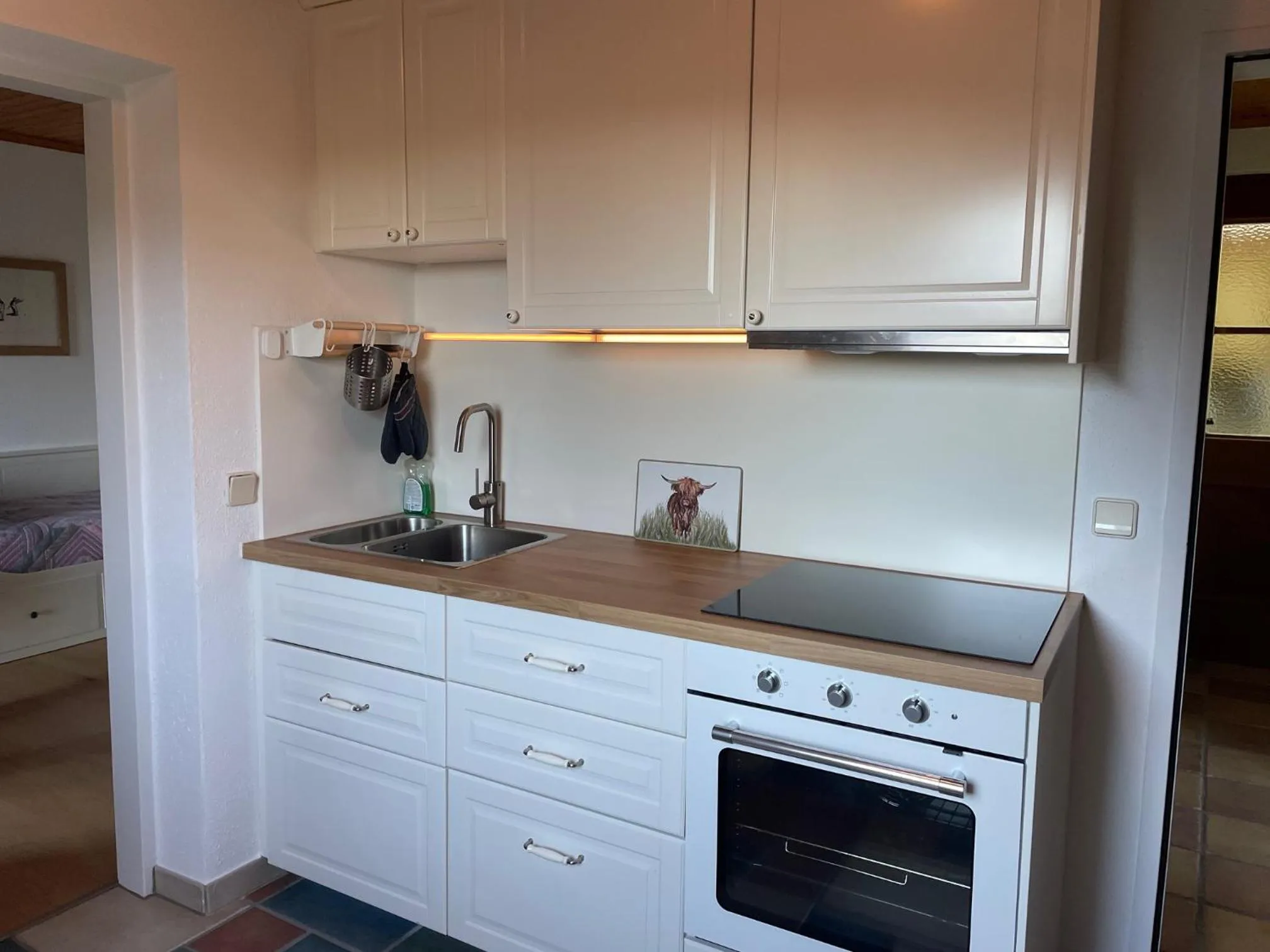 Kitchen or kitchenette in Gasthof Martinihof