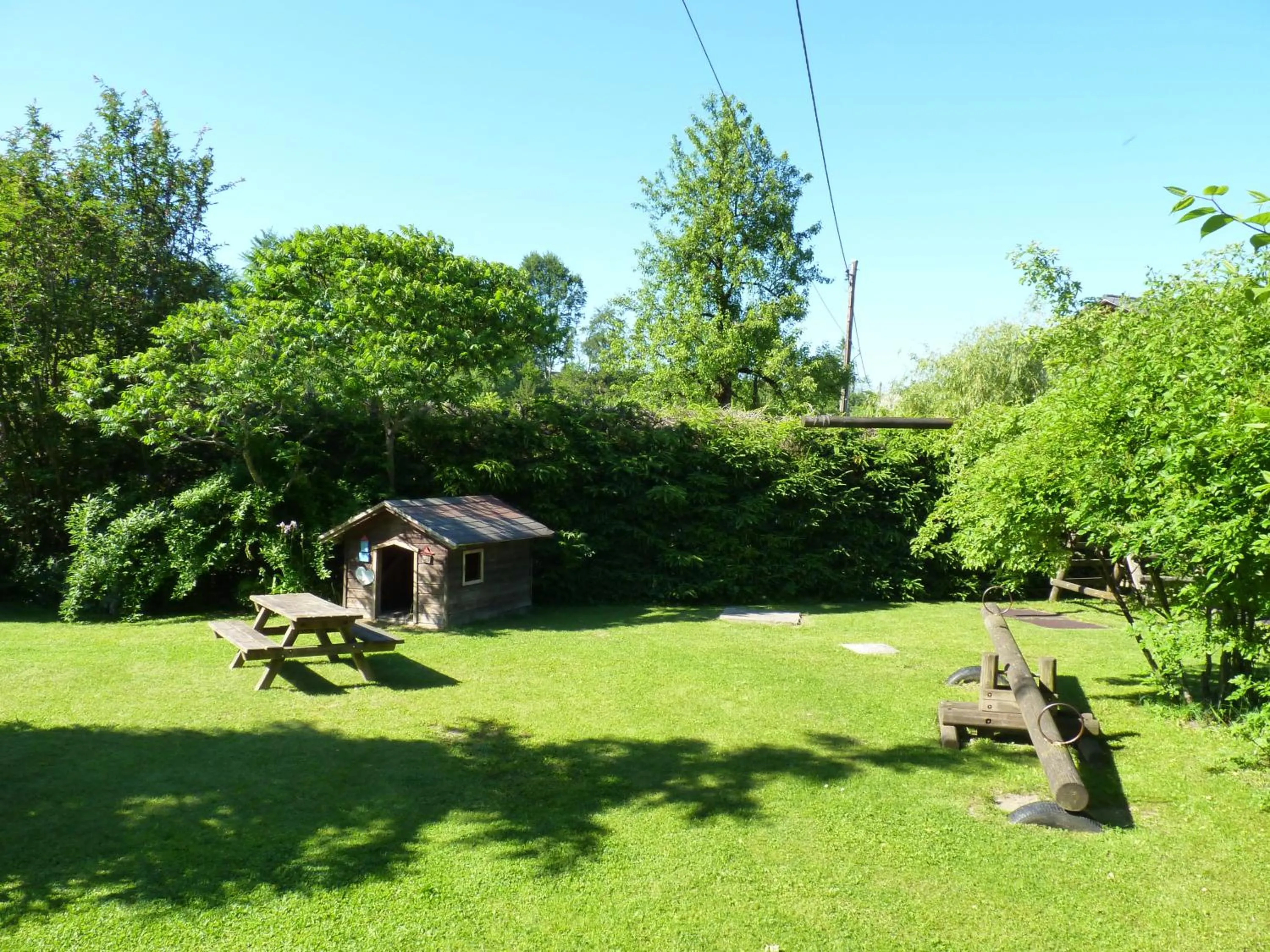 Children play ground in Gasthof Martinihof