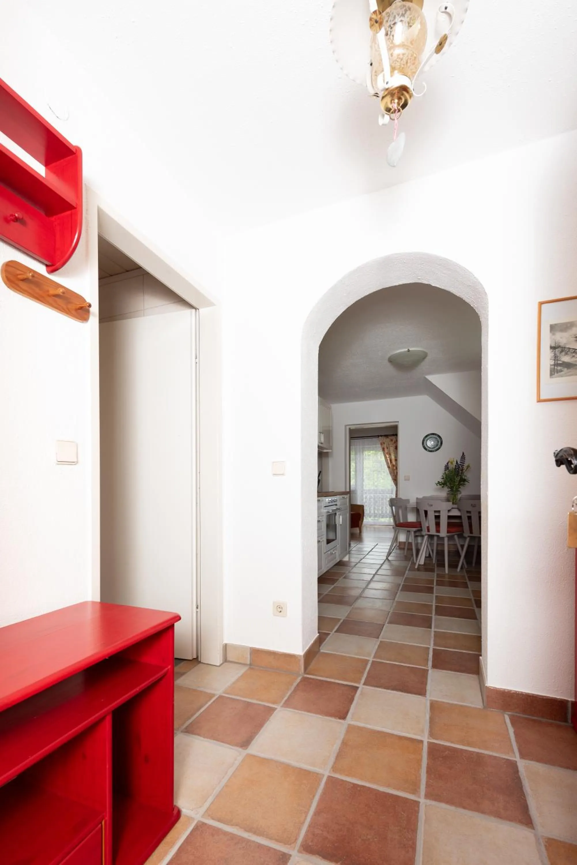 Seating area in Gasthof Martinihof