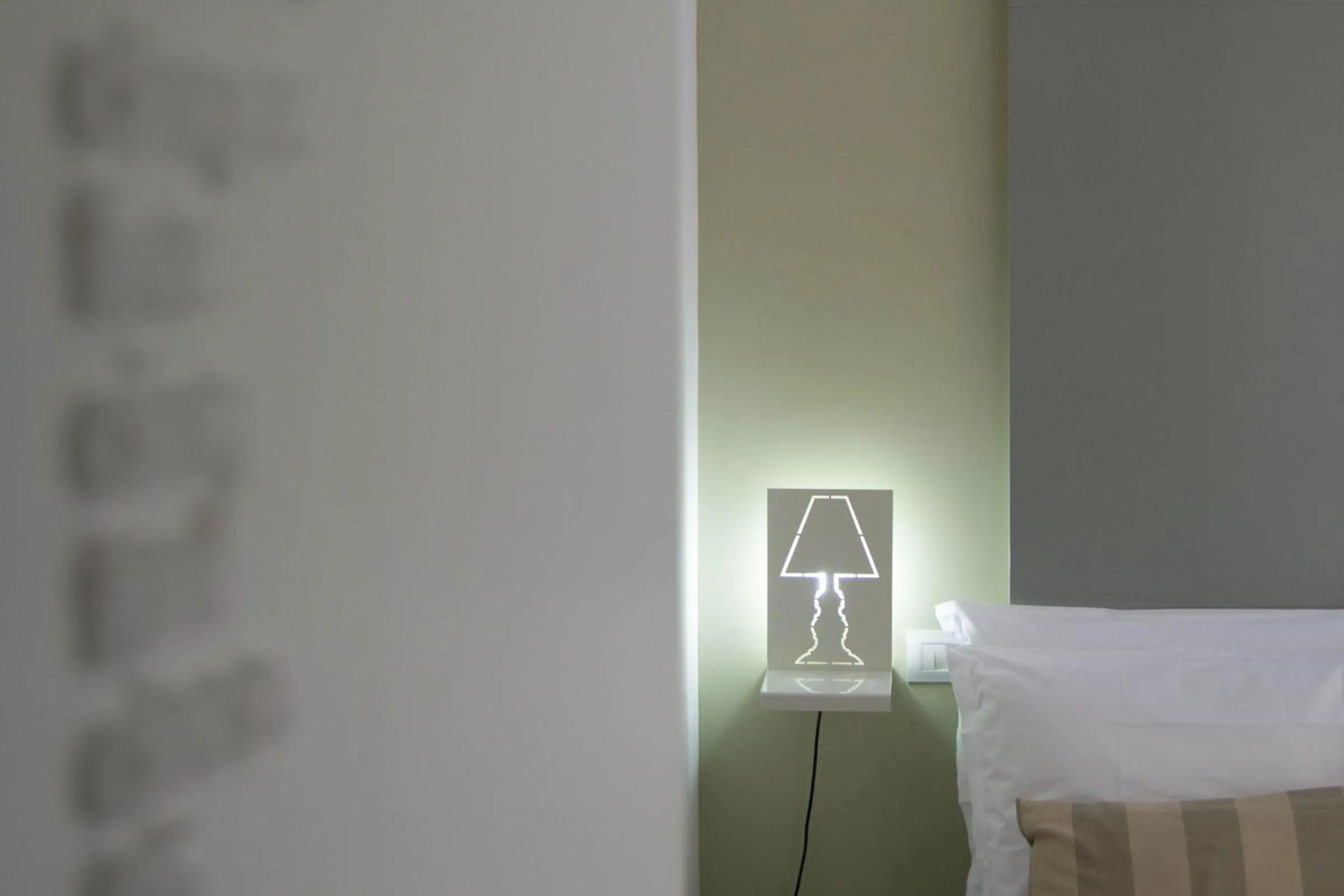 Bedroom, Bed in Hotel Santa Brigida