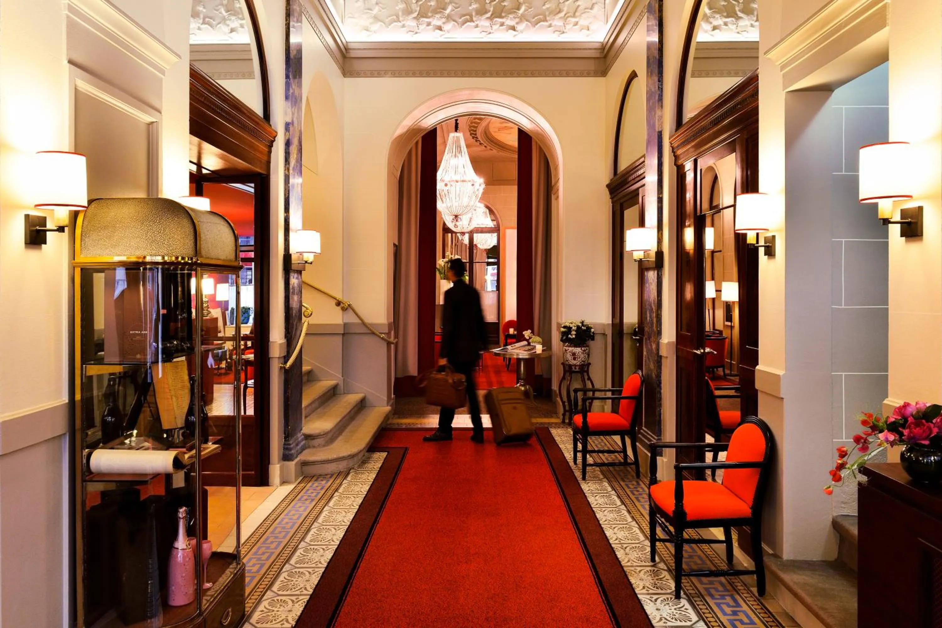 Lobby or reception in Carlton Hotel Lyon - MGallery Collection